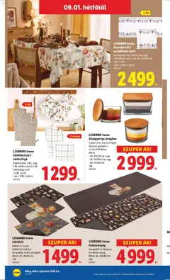 Lidl akciós ujság - amely érvényes a következő dátumtól: 28.08.2025 | Oldal: 52