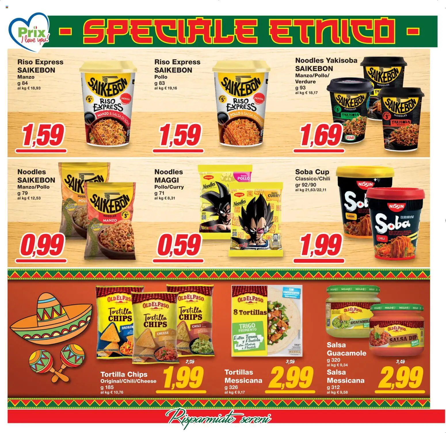 Volantino Prix del 13.02.2026 | Pagina: 10 | Prodotti: Pollo, Riso, Manzo, Verdure