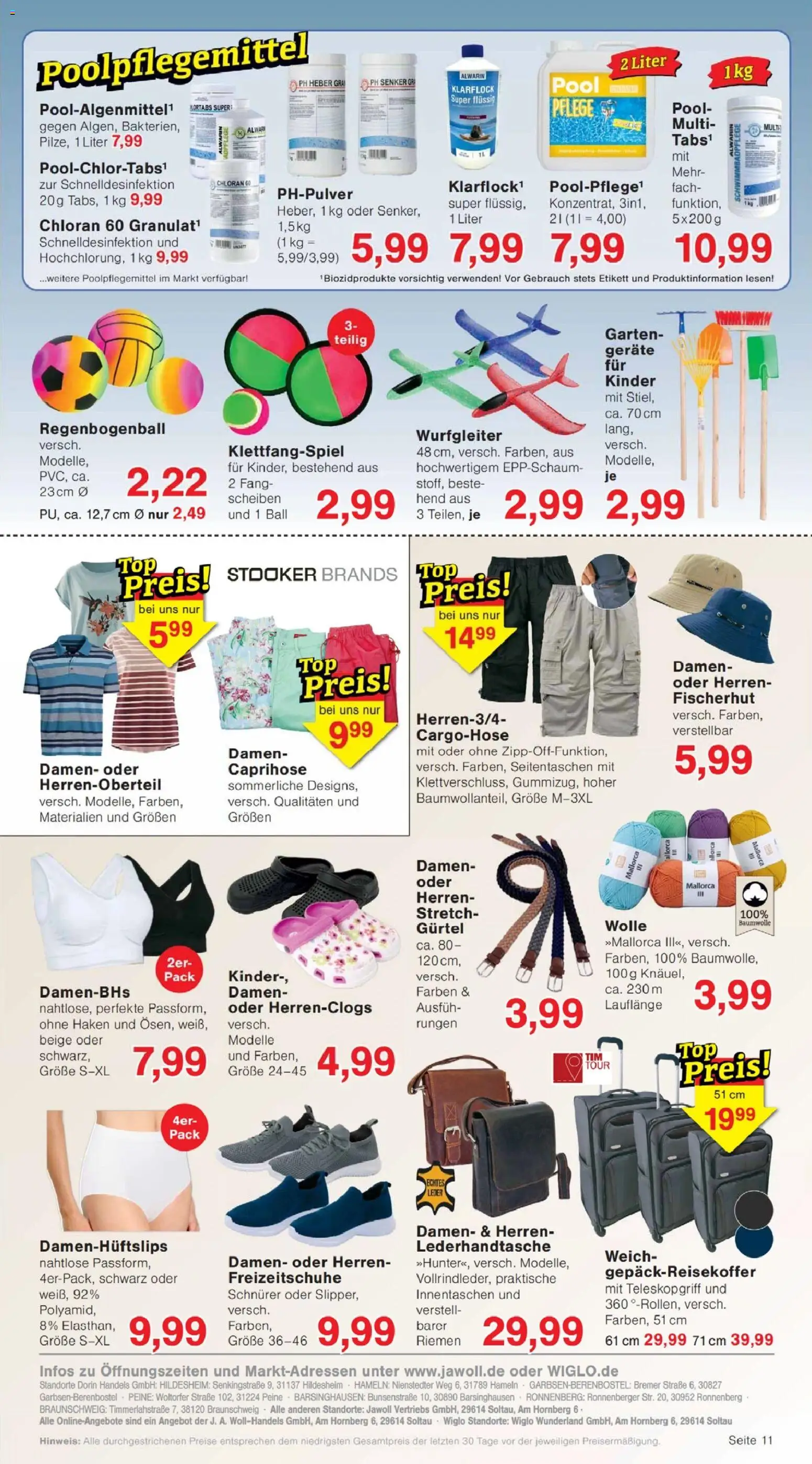 Jawoll Prospekt – gültig ab 27.04.2026 | Seite: 15 | Produkte: Caprihose, Cargohose, Gürtel