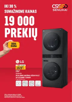 Senukai leidinys galioja nuo 08.04.2026