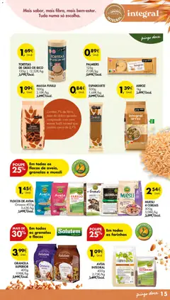 Pré-visualização FLOCOS DE AVEIA, Flocos de aveia Grossos 400g válido de 30.10.2025 | Página: 15 | Produtos: Esparguete, Chocolate, Cereais, Flocos