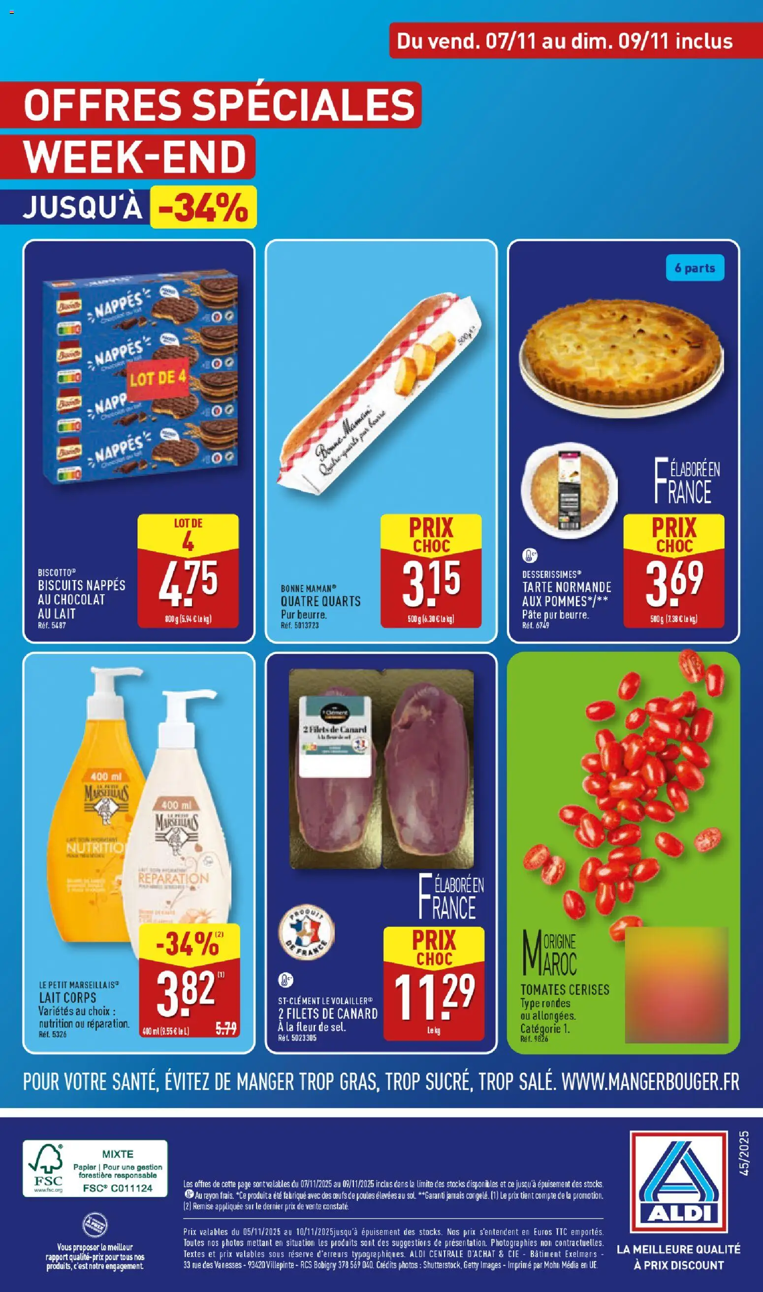 {H1} | Page: 39 | Produits: Cerises, Lait, Beurre, Œufs