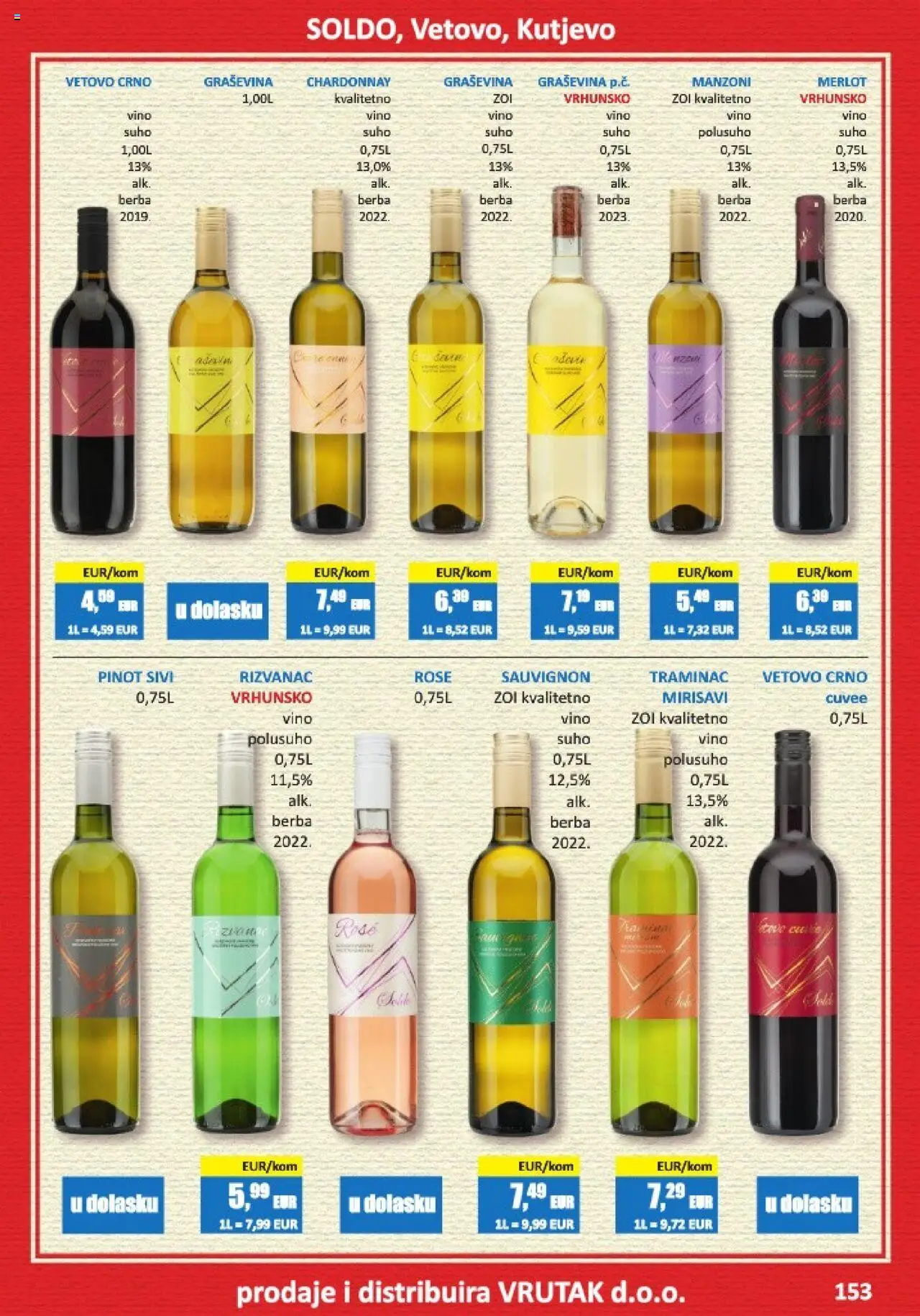Vrutak katalog | vrijedi od 01.11.2024 | Stranica: 153 | Proizvodi: Vino