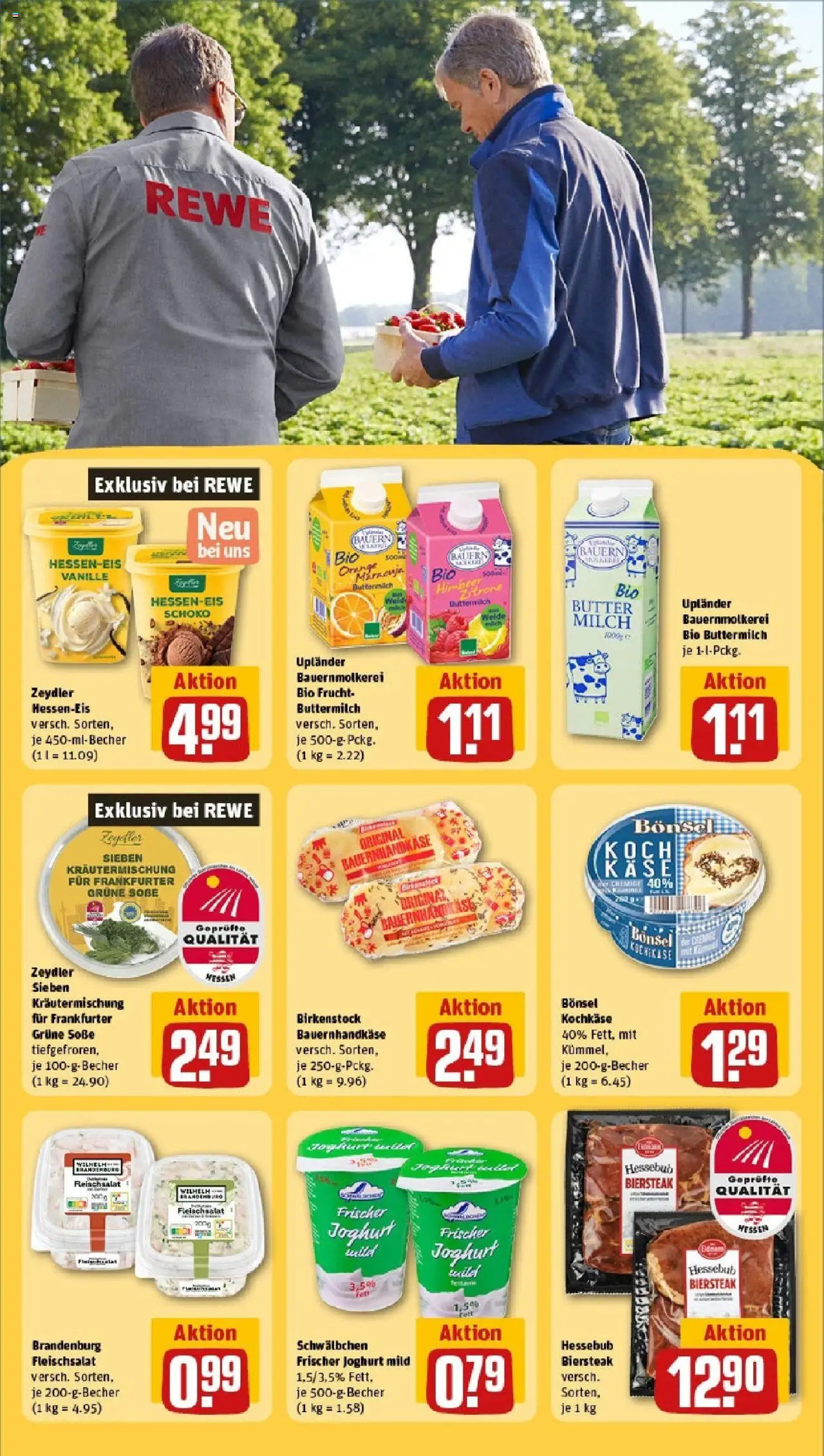Rewe prospekt Habichtswald/Ehlen	 - gültig ab dem 25.05.2025 | Seite: 21 | Produkte: Sony, Milch, Butter, Steak