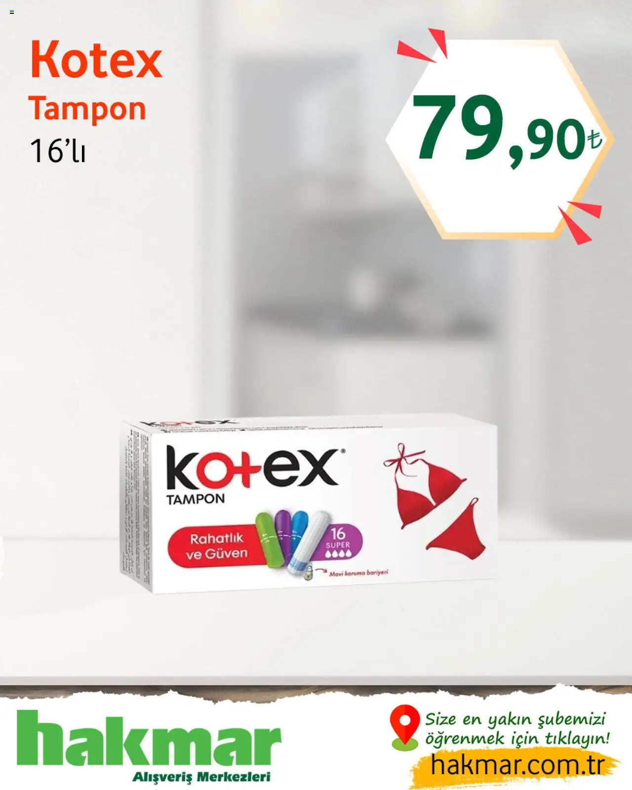 Hakmar Fırsat ürünler Kotex - 19.09.2025 tarihinden itibaren geçerlidir | Sayfa: 7