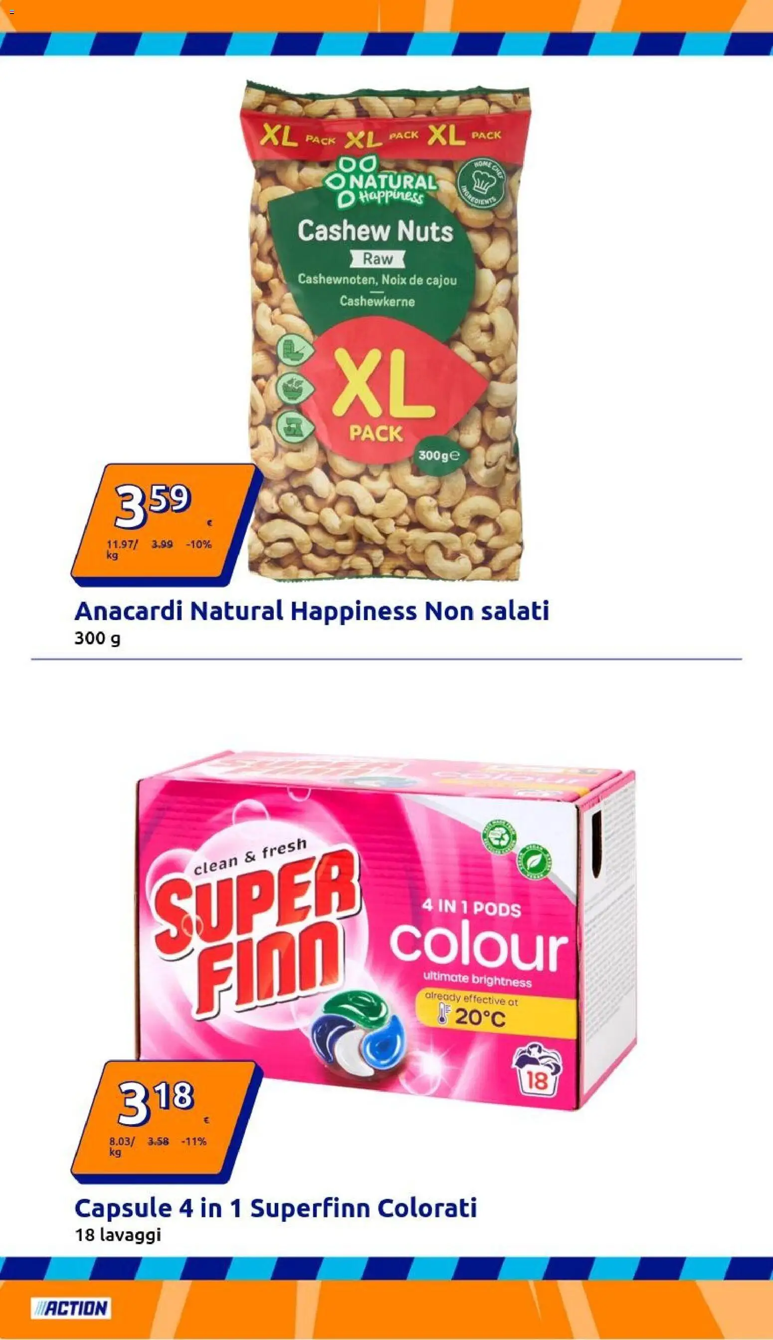 Volantino Action del 07.01.2026 | Pagina: 22 | Prodotti: Anacardi