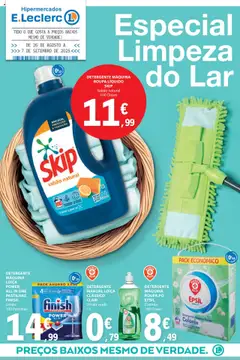 Pré-visualização E.Leclerc - Folheto Especial Limpeza do Lar válido de 26.08.2025
