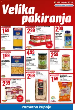 Eurospin katalog | vrijedi od 10.09.2025 | Stranica: 4 | Proizvodi: Ulje, Masline, Tjestenina, Rajčica