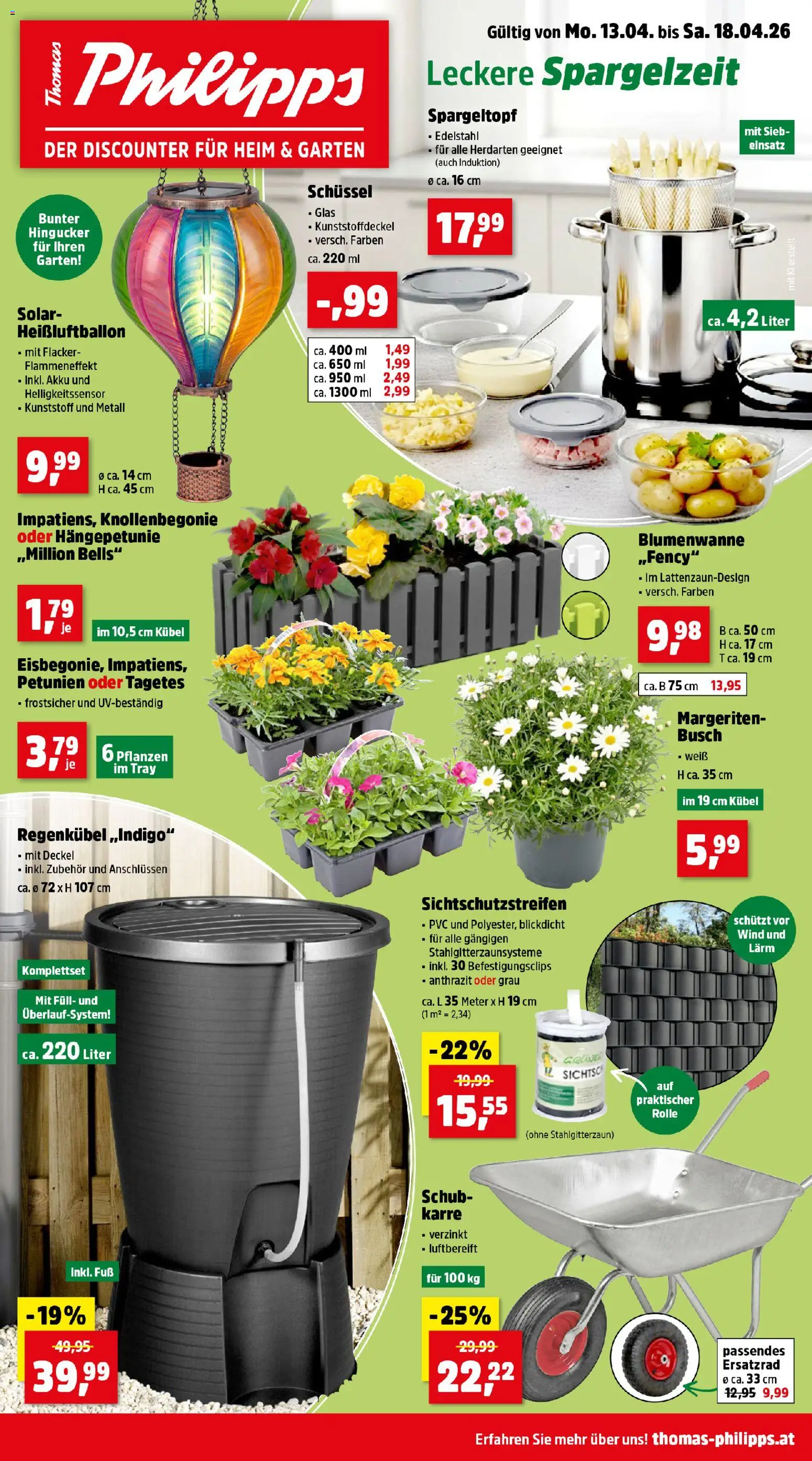 Thomas Philipps Flugblatt gültig ab 13.04.2026 | Seite: 1
