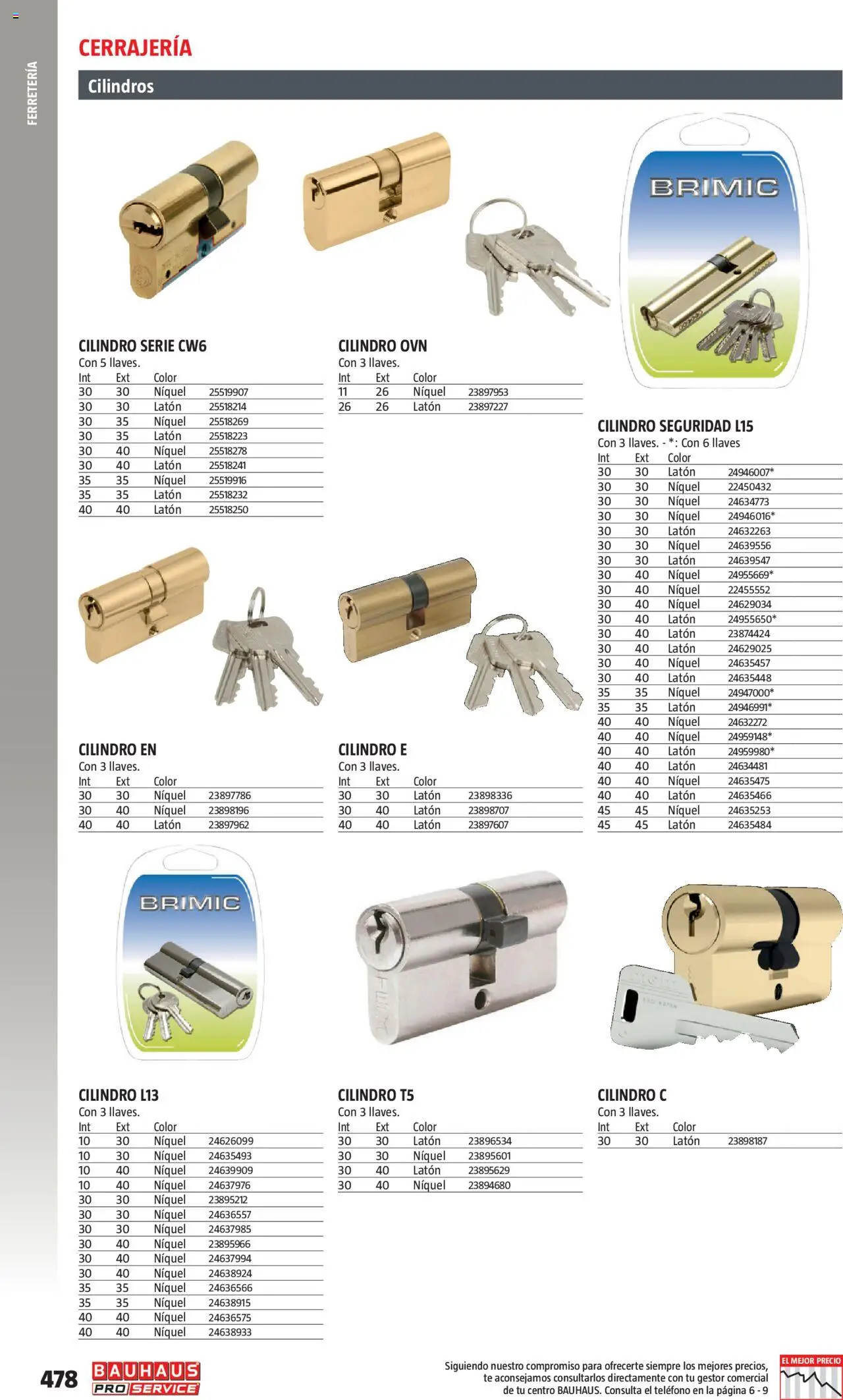 Bauhaus - ProService  │ válido desde el 24.02.2025 | Página: 478 | Productos: Té, Teléfono