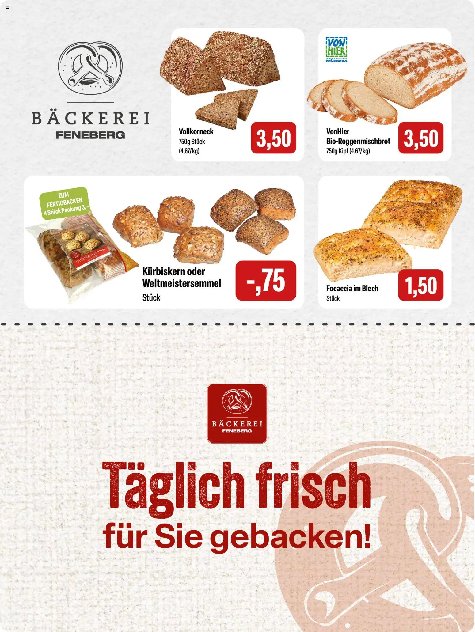 Feneberg Angebote – gültig ab 07.05.2026 | Seite: 4 | Produkte: Bäckerei