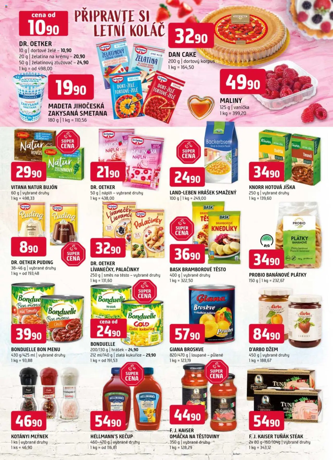 Terno leták od 18.06.2025 | Strana: 10 | Produkty: Hovězí, Kečup, Zakysaná smetana, Tuňák steak