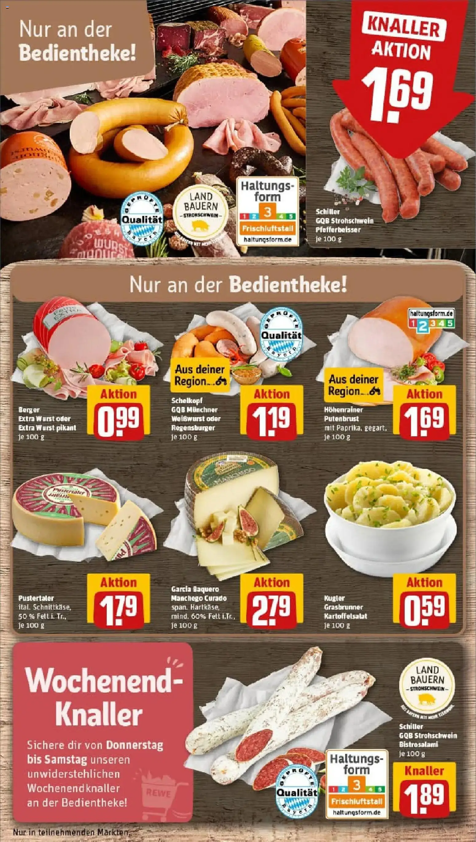 Rewe prospekt Wasserburg A. Inn	 – gültig ab 10.11.2025 | Seite: 11 | Produkte: Weißwurst, Wurst, Salami