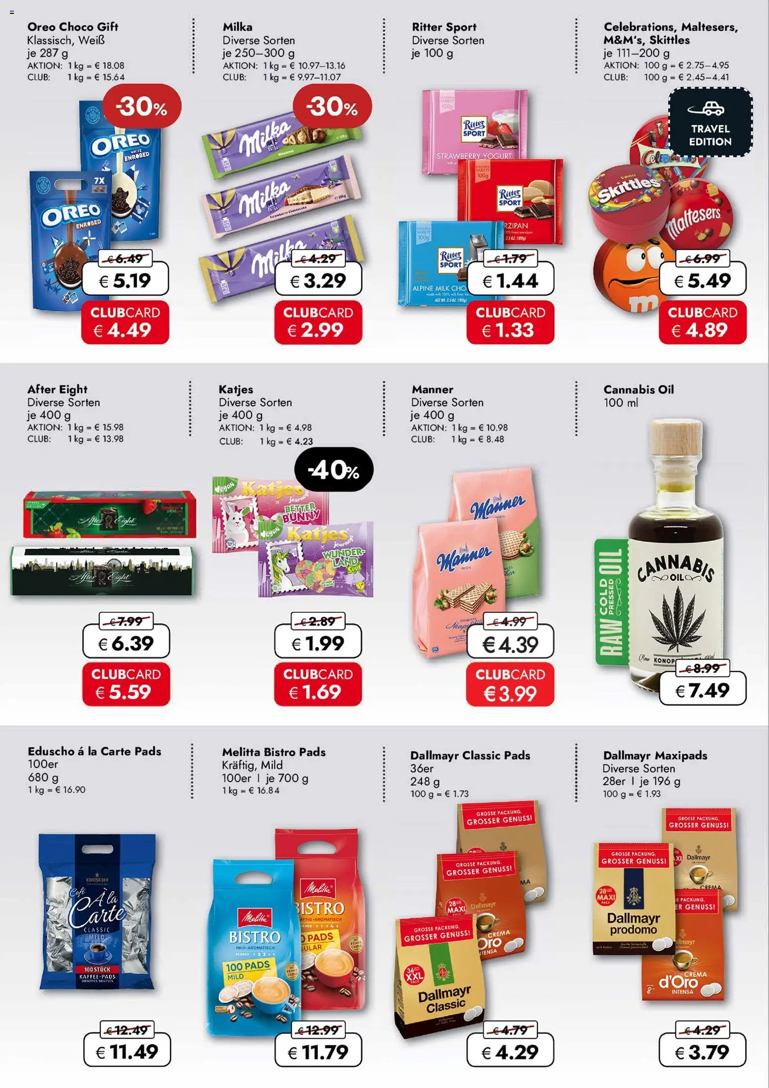 Travel Free leták od 26.12.2025 | Strana: 6 | Produkty: Vegan, Milka, Ritter Sport, Oreo