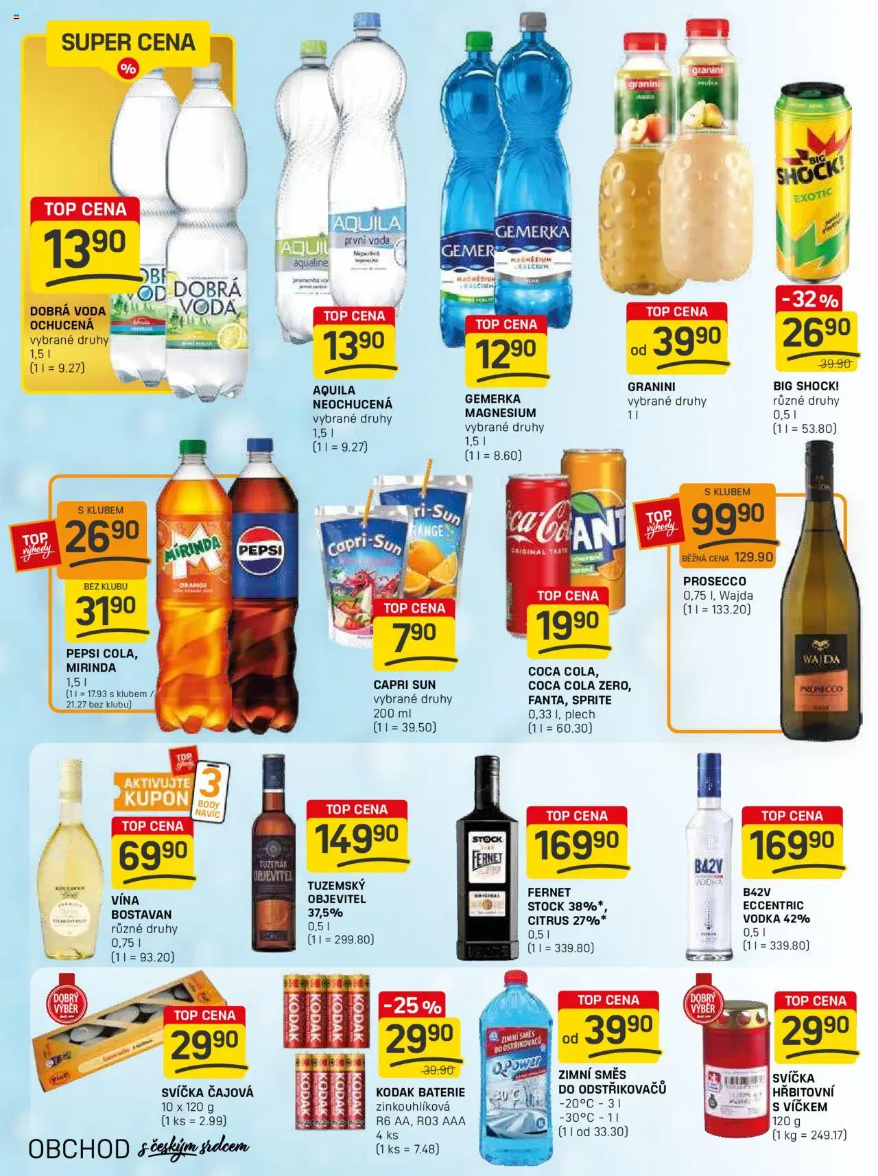 Flop leták - FlopTop od 08.10.2025 | Strana: 12 | Produkty: Vodka, Capri Sun, Body, Cola
