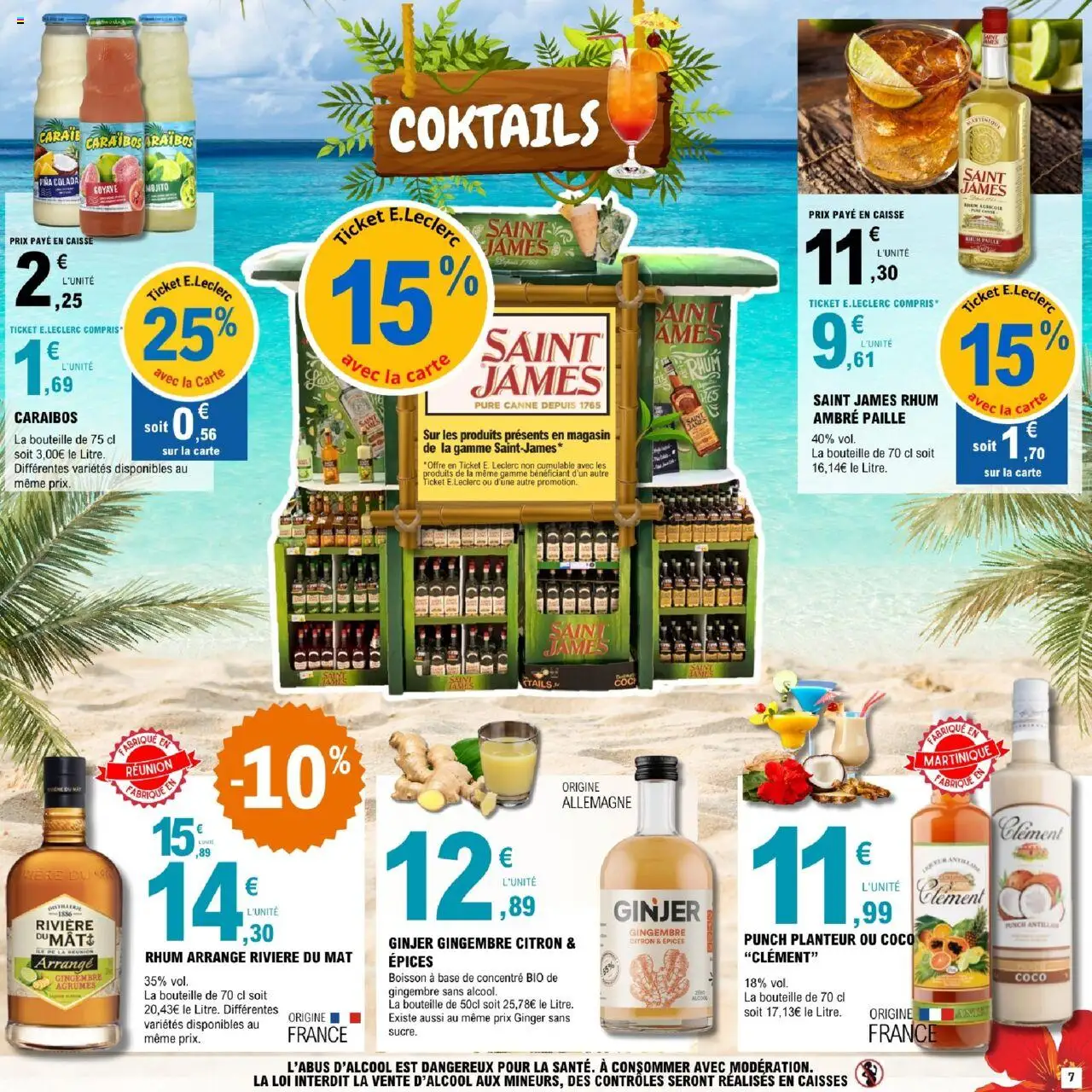  | Page: 7 | Produits: Citron, Goyave, Base, Rhum