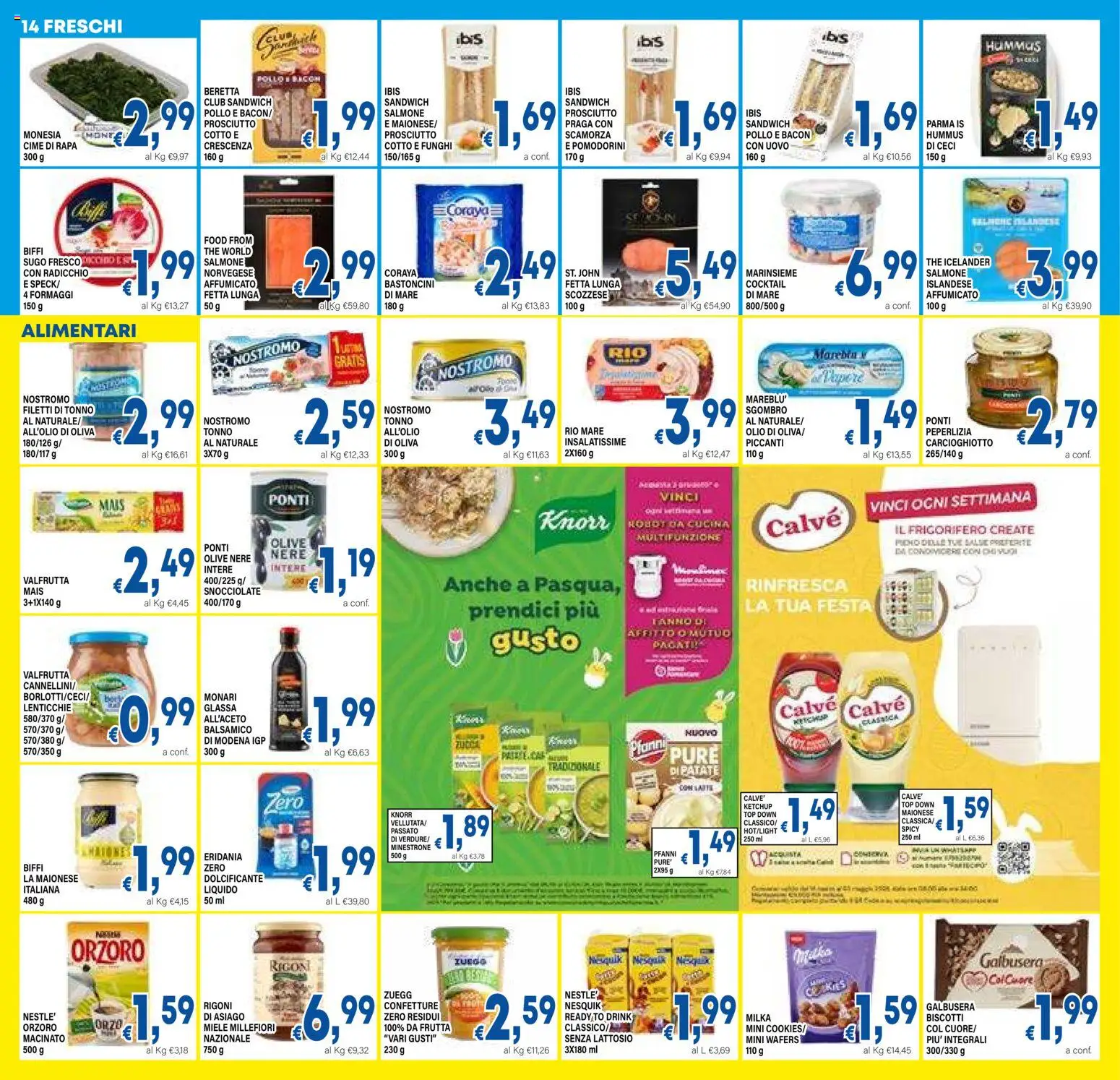 Volantino DEM del 07.04.2026 | Pagina: 14 | Prodotti: Ketchup, Biscotti, Ceci, Mais