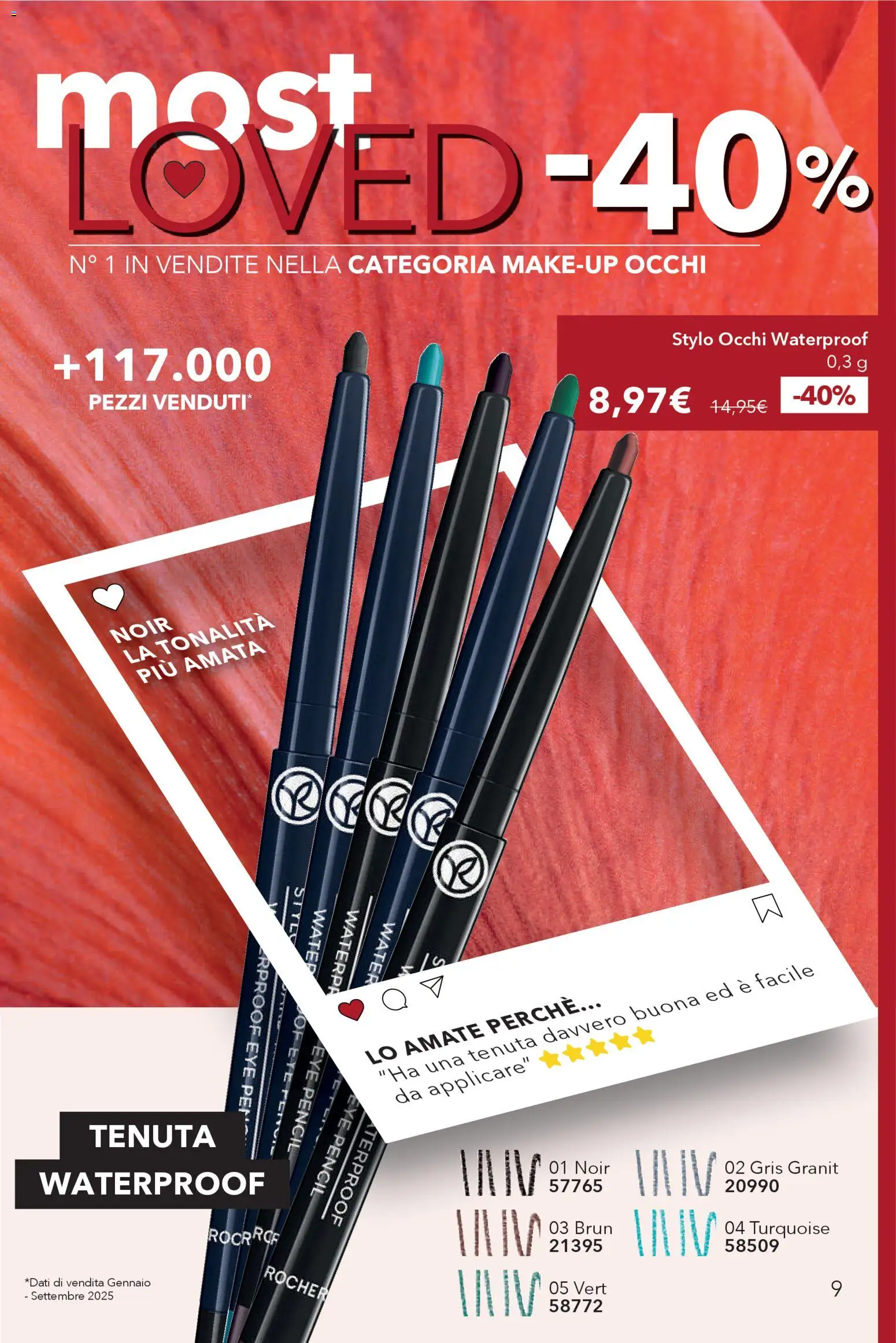 Volantino Yves Rocher del 30.12.2025 | Pagina: 9