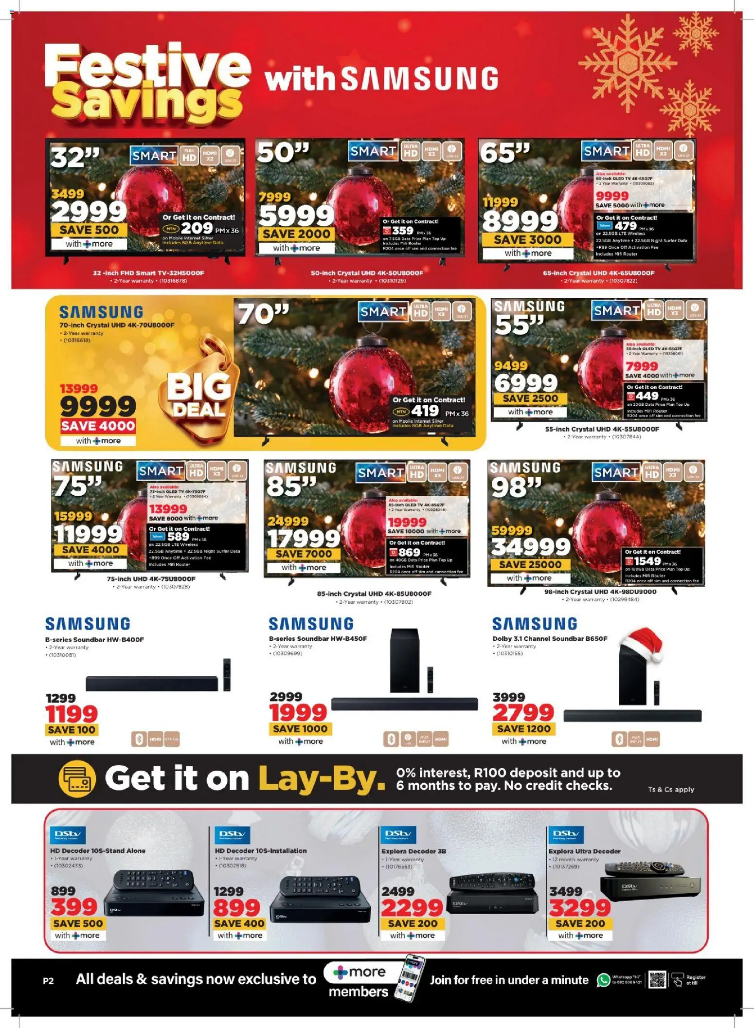 New HiFi Corp catalogue – valid from 17.12.2025 | Page: 2 | Products: USB, Decoder, TV, Soundbar