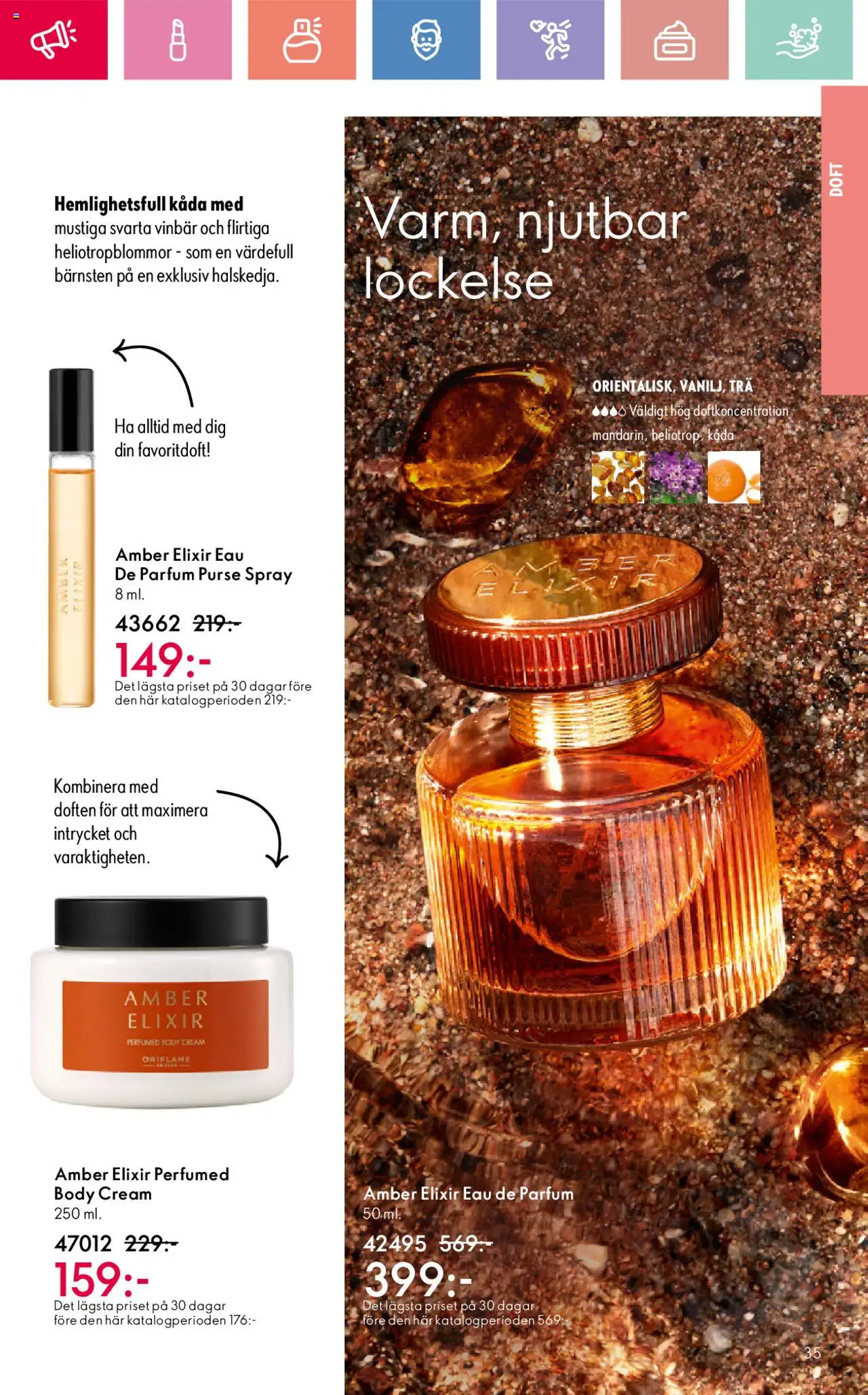 Oriflame reklamblad aktuell från 01.06.2025 | Sida: 35 | Produkter: Doft