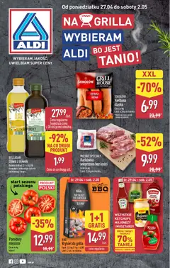 Pogląd oferty "Aldi gazetka - Sezon na grill" - ważna od 27.04.2026