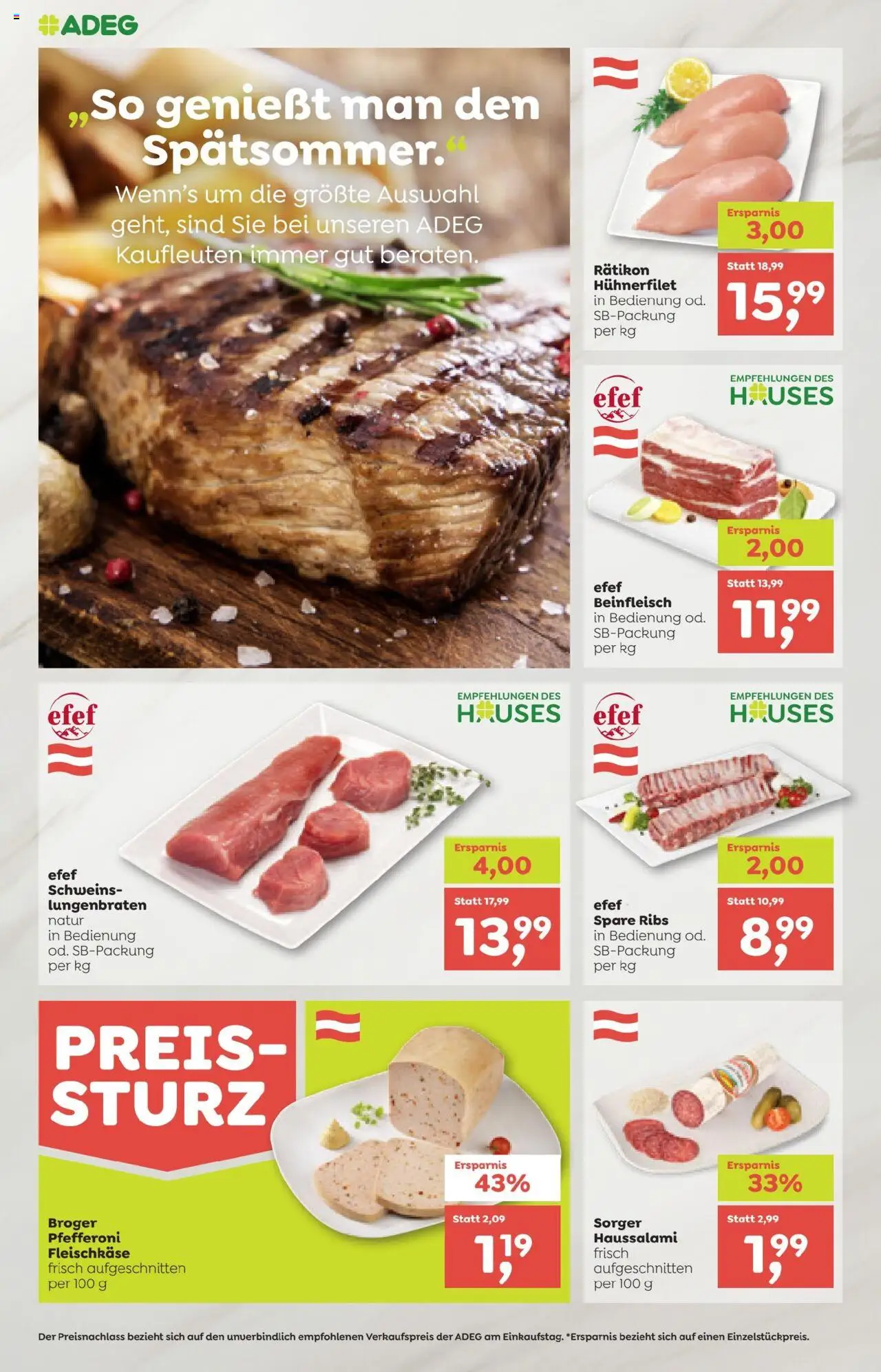 ADEG Vorarlberg gültig ab 18.09.2025 | Seite: 4
