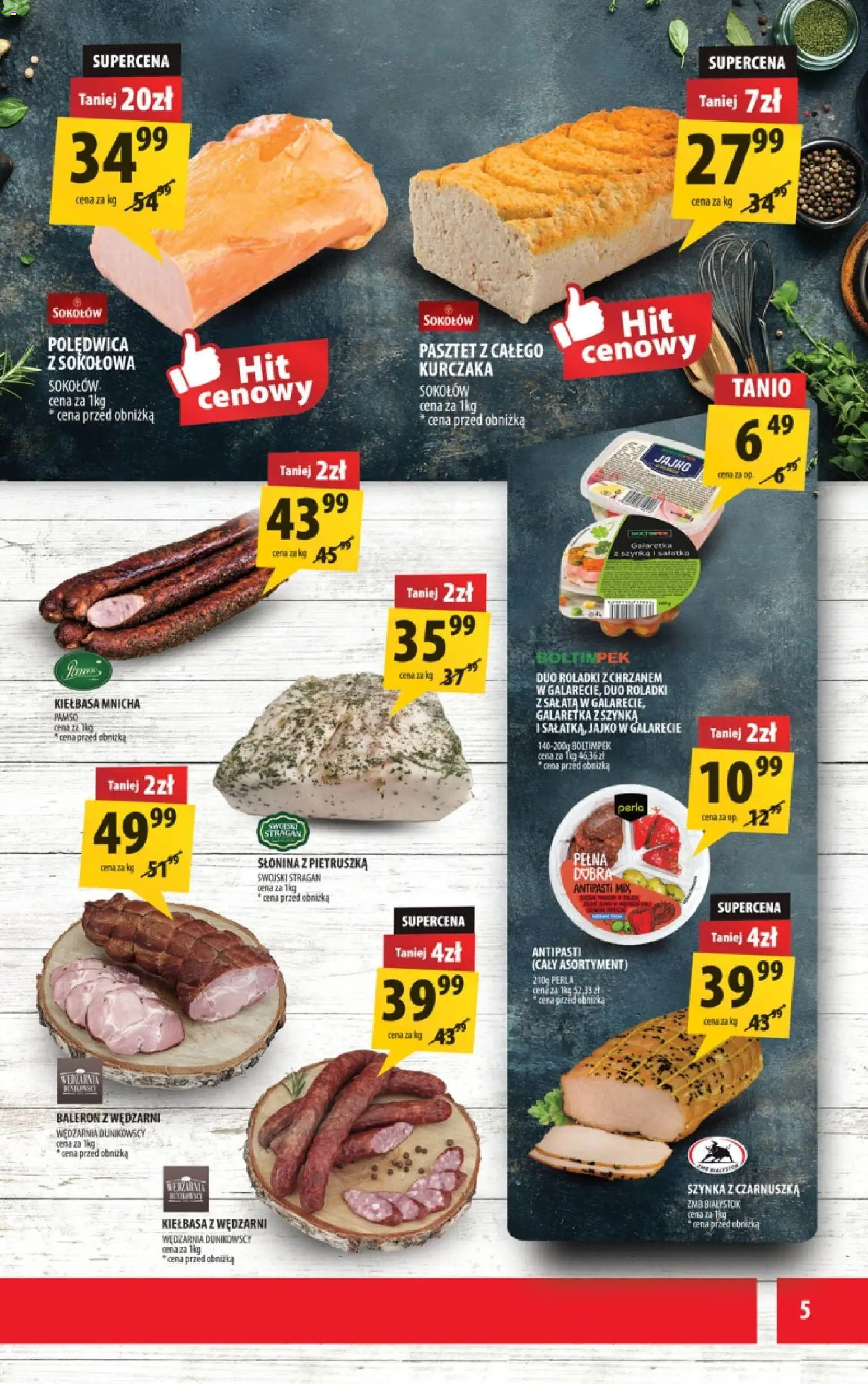 Arhelan Black Friday od 21.11.2025 | Strona: 5 | Produkty: Pietruszka, Galaretka, Czarnuszka, Sałatka