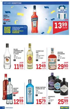 Metro angebote Profi gültig ab 18.09.2025 | Seite: 36 | Produkte: Gin