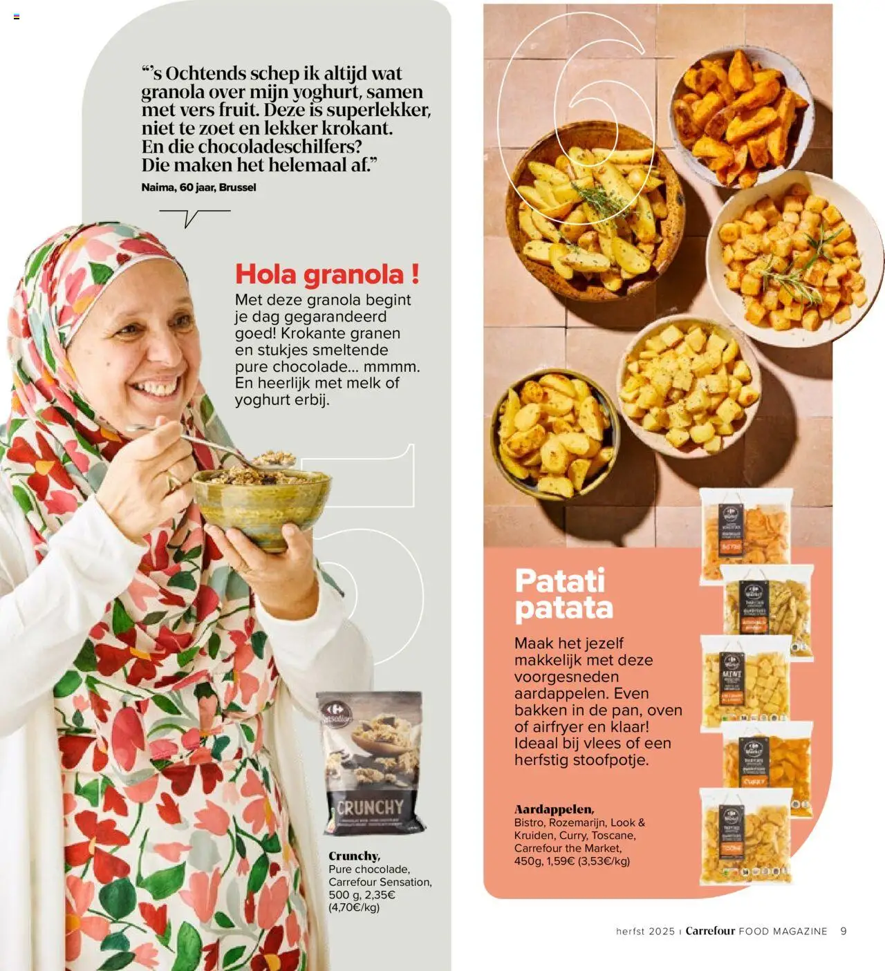{H1} | Pagina: 9 | Producten: Sós kalács, Oven, Melk, Chocolade