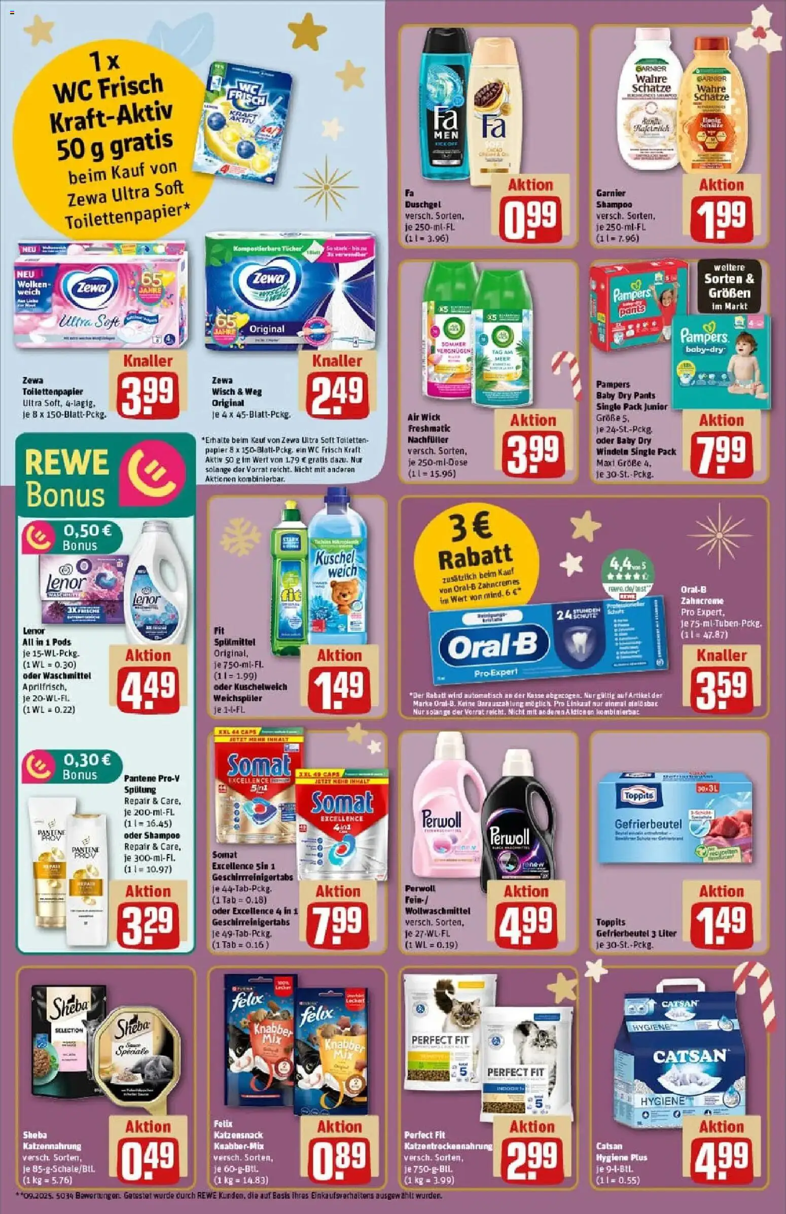 Rewe prospekt Euskirchen	 – gültig ab 07.12.2025 | Seite: 26 | Produkte: Shampoo, Spülung, Waschmittel, Wc frisch