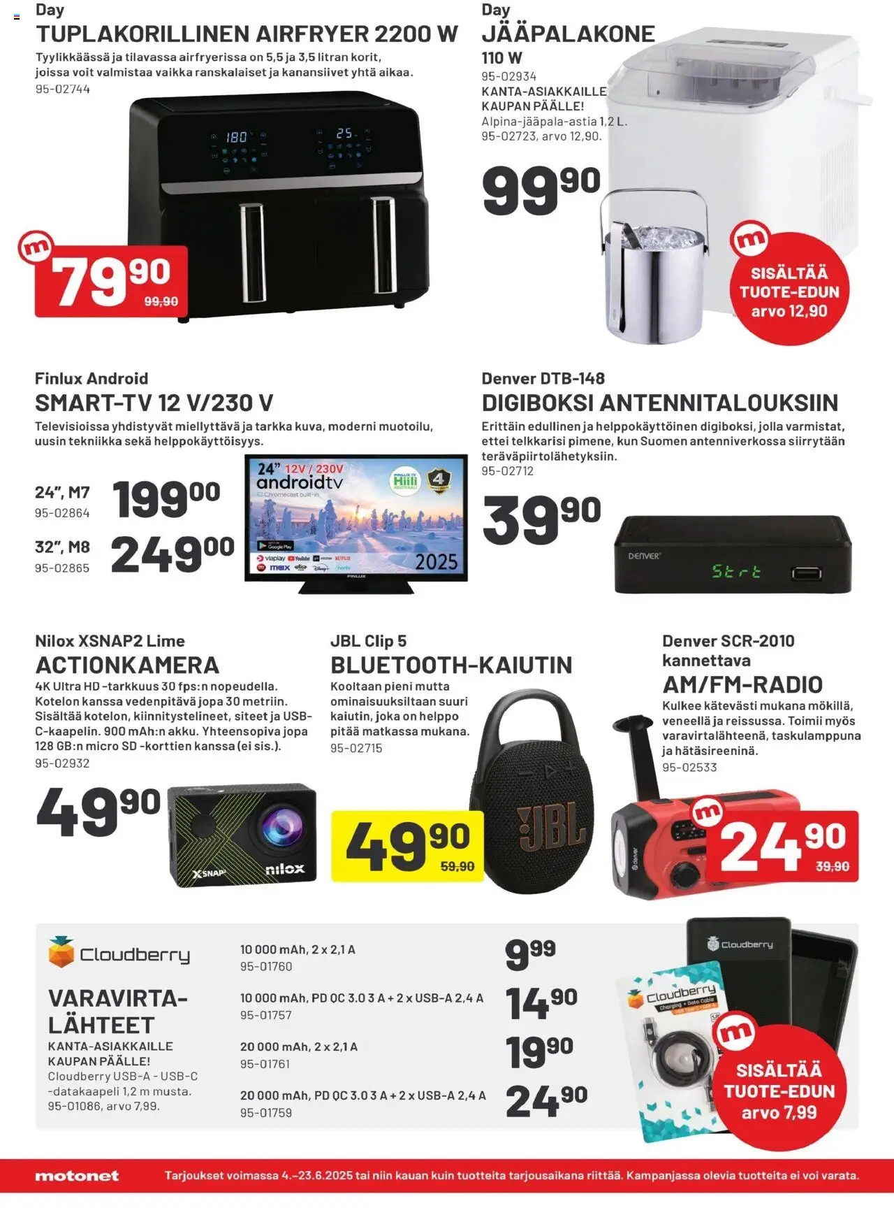  | Sivu: 4 | Tuotteet: USB, Kanansiivet, Siteet, Voi