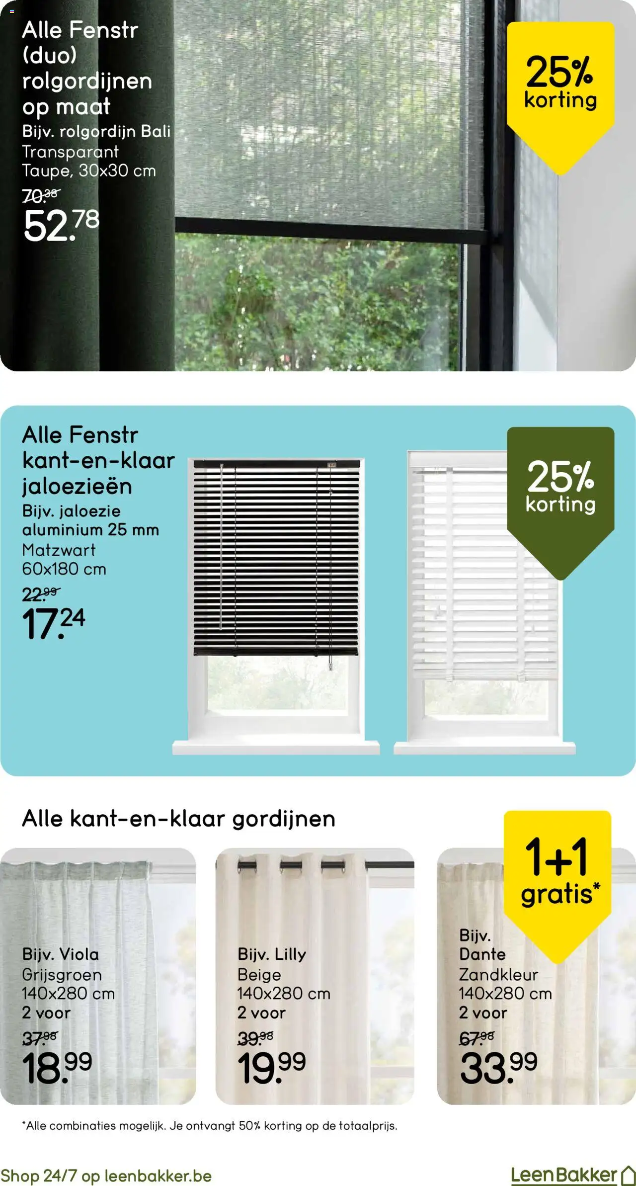  | Pagina: 9 | Producten: Gordijnen