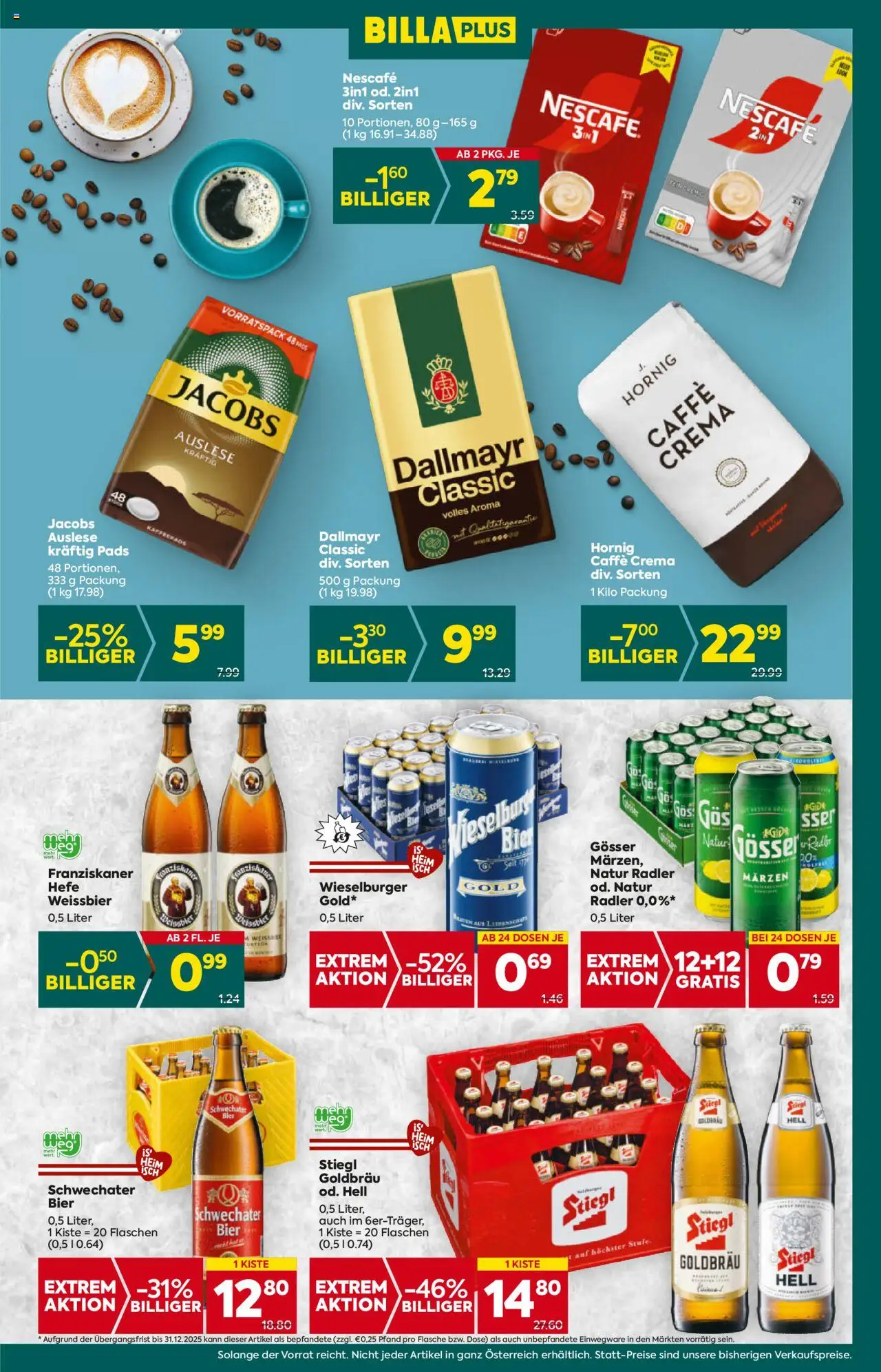 Billa Plus Flugblatt - Salzburg gültig ab 07.08.2025 | Seite: 13 | Produkte: Bier