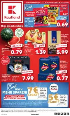 Kaufland prospekt Köln	 gültig ab dem 17.07.2025