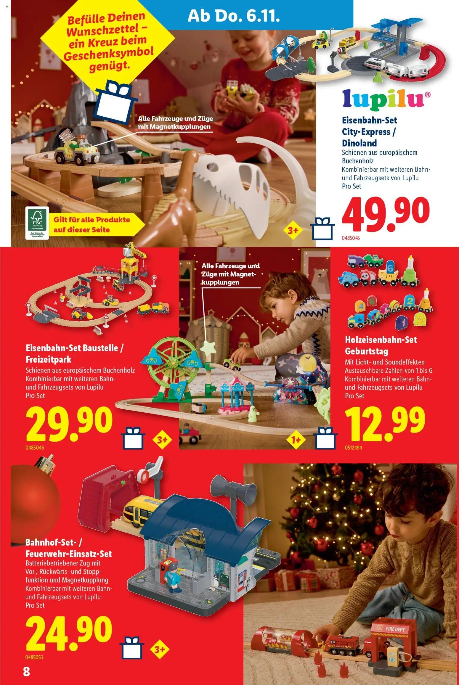 Lidl Aktionen Spielwarenmagazin – gültig ab 30.10.2025 | Seite: 8