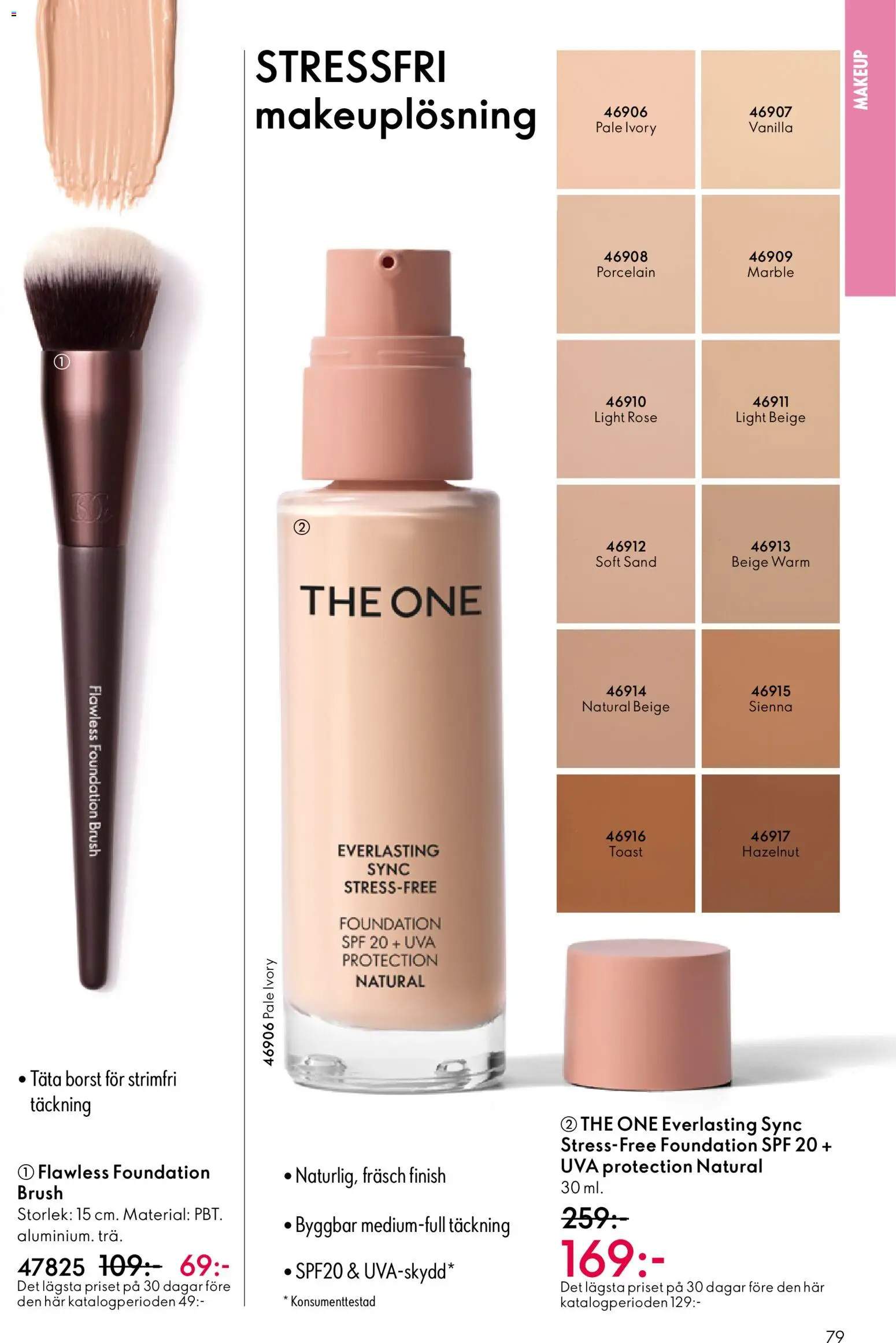 Oriflame reklamblad aktuell från 10.12.2025 | Sida: 79 | Produkter: Foundation