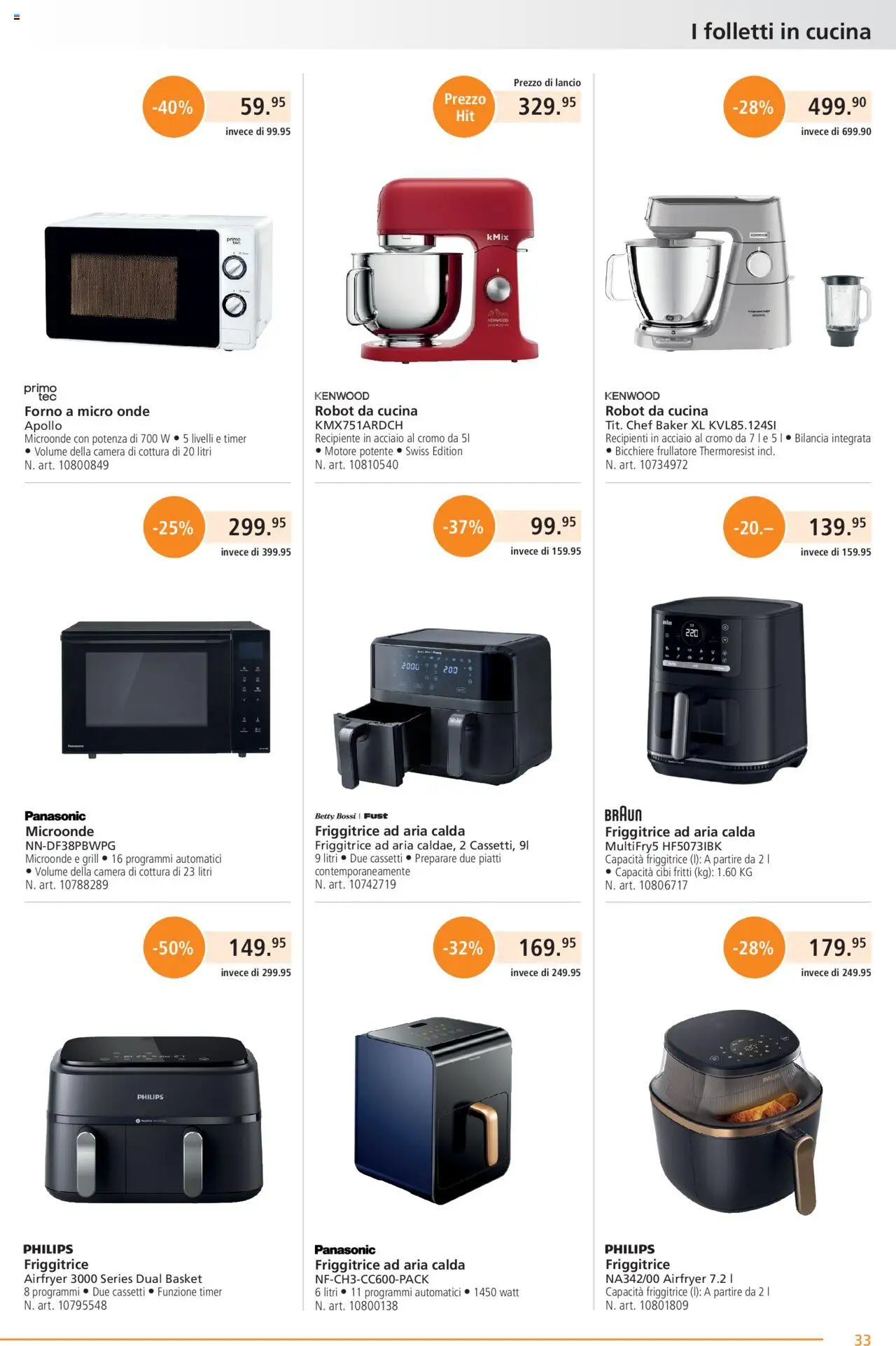 Fust Aktionen IT ab 28.07.2025 | Seite: 33 | Produkte: Grill, Philips, Panasonic