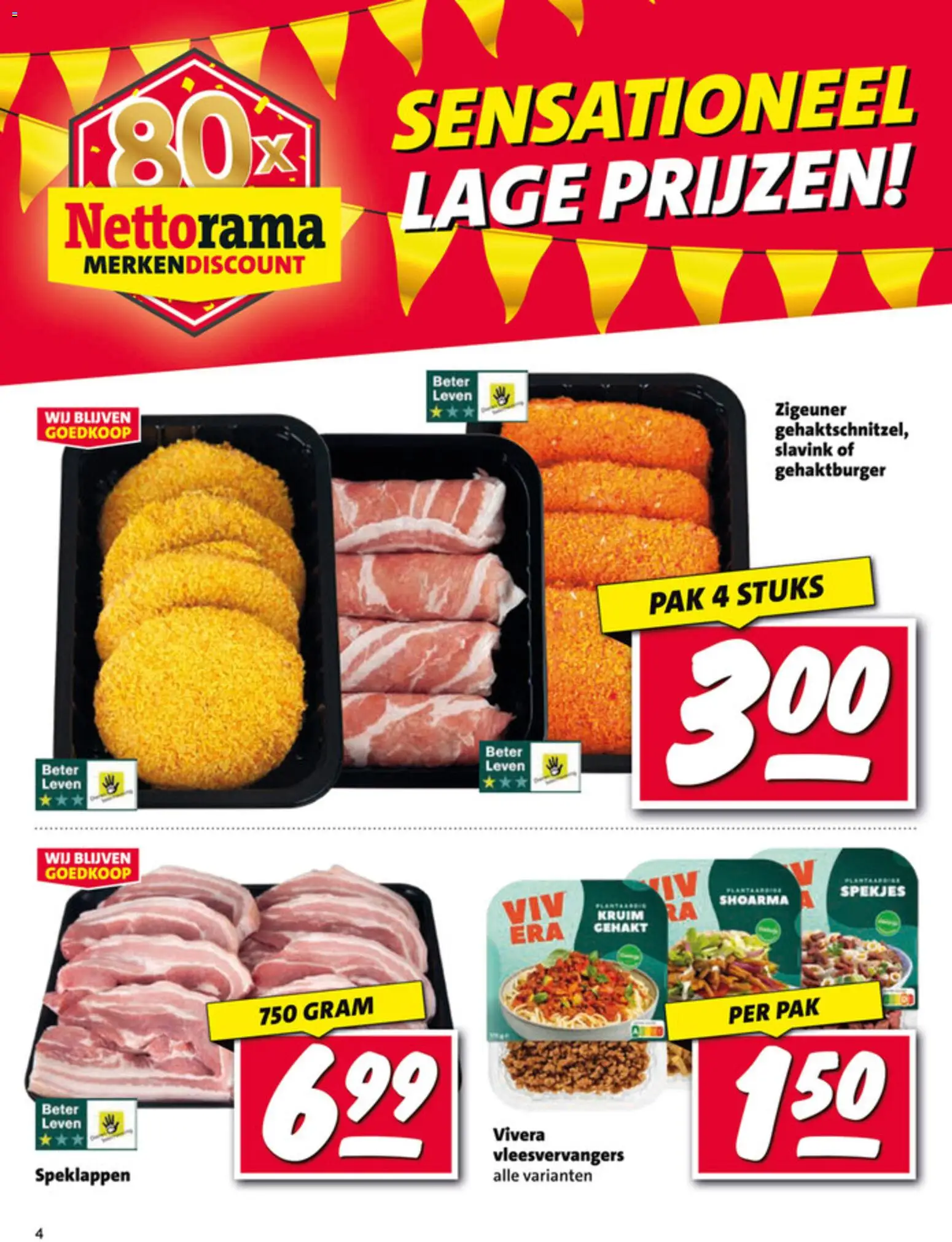 {H1} | Pagina: 4 | Producten: Gehakt