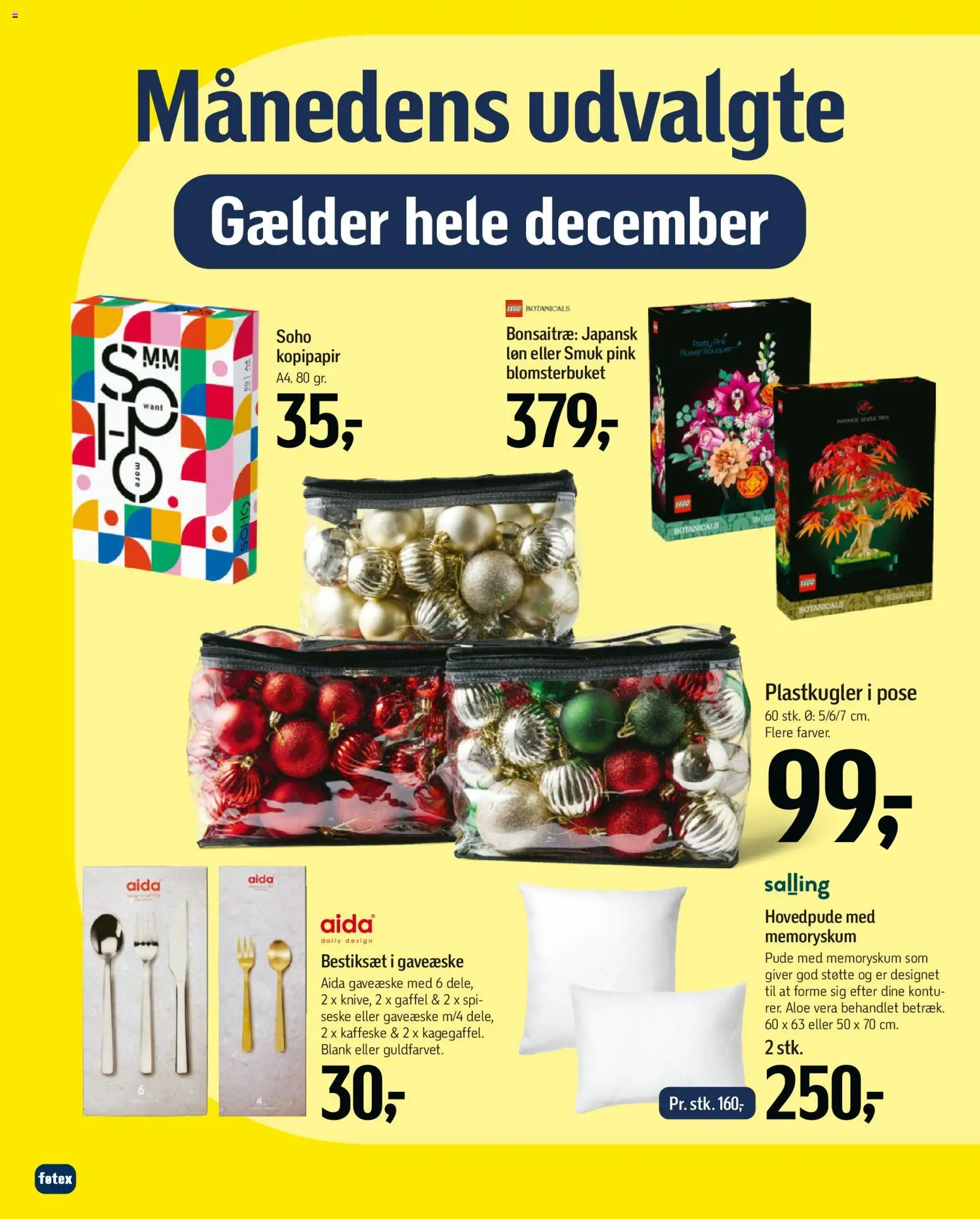 Føtex tilbudsavis – gyldig fra 19.12.2025 | Side: 34 | Produkter: Pude, Søm