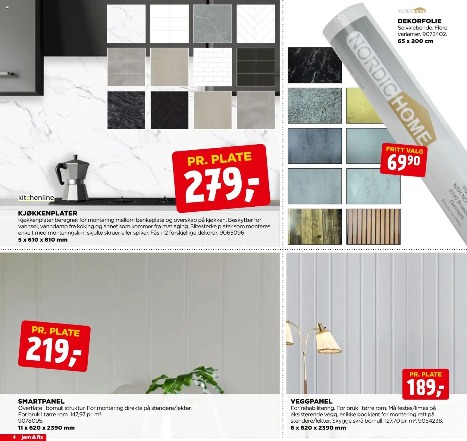 {H1} | Side: 4 | Produkter: Nuisette, Plate