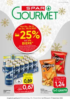 SPAR Gourmet Flugblatt ab 04.12.2025 gültig