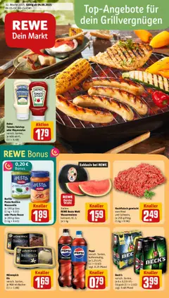 Rewe Prospekt 	 gültig ab dem 04.08.2025