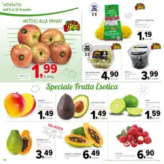 Anteprima del volantino Todis Sicilia catalogo valido a partire dal 11.12.2025 | Pagina: 10 | Prodotti: Avocado, Limone, Uva, Mirtilli