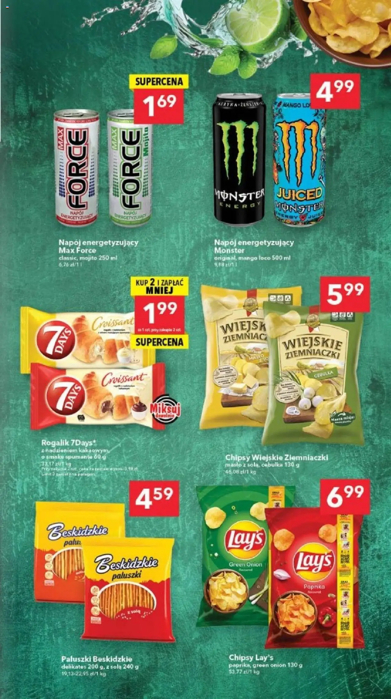 Lewiatan gazetka - Legnica od 17.06.2025 | Strona: 15 | Produkty: Mango, Chipsy, Ziemniaczki, Paluszki