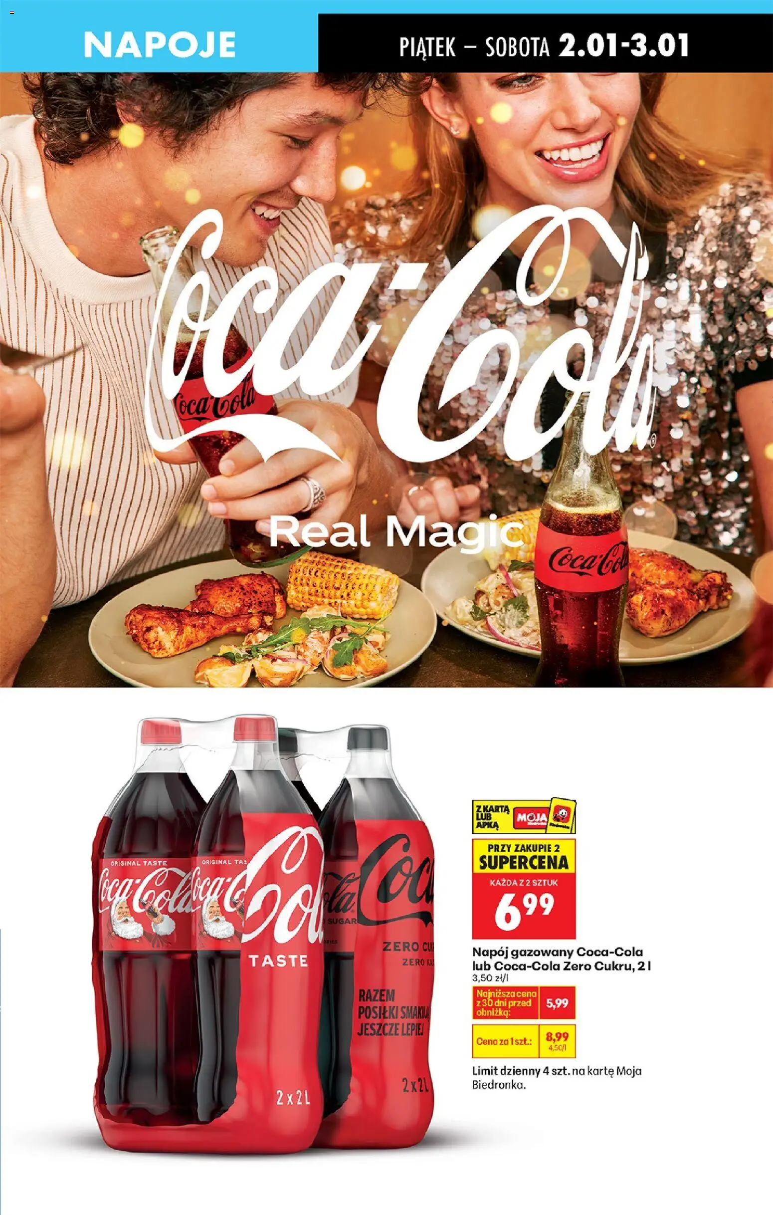 Biedronka gazetka - Oferta w tym tygodniu od 31.12.2025 | Strona: 65 | Produkty: Karta, Napoje