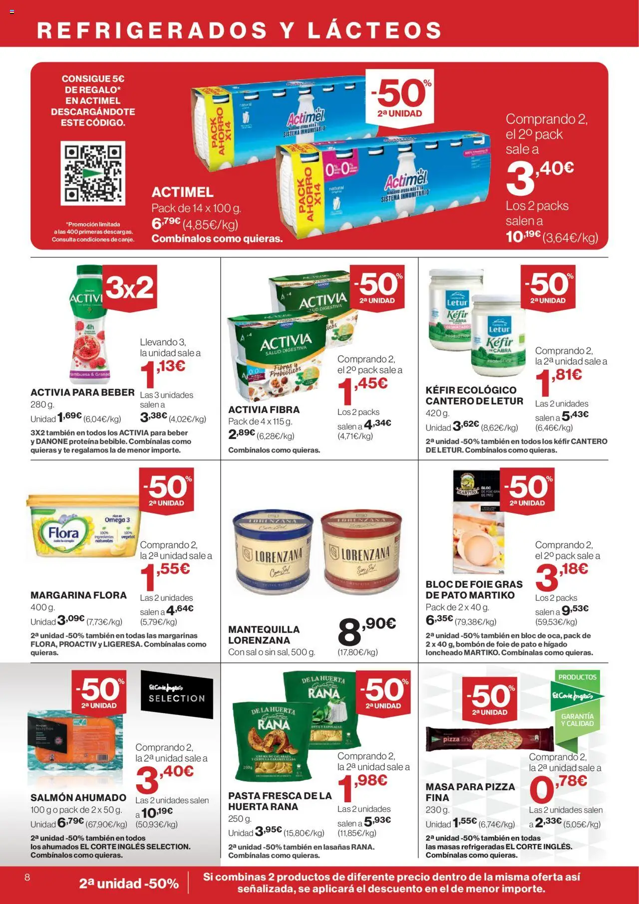 El Corte Inglés ofertas │ válido desde el 14.08.2025 | Página: 8 | Productos: Δοχείο φοντί, Κρεμάστρα, Pasta, Παγωμένο τσάι