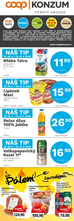 Konzum Konzum leták