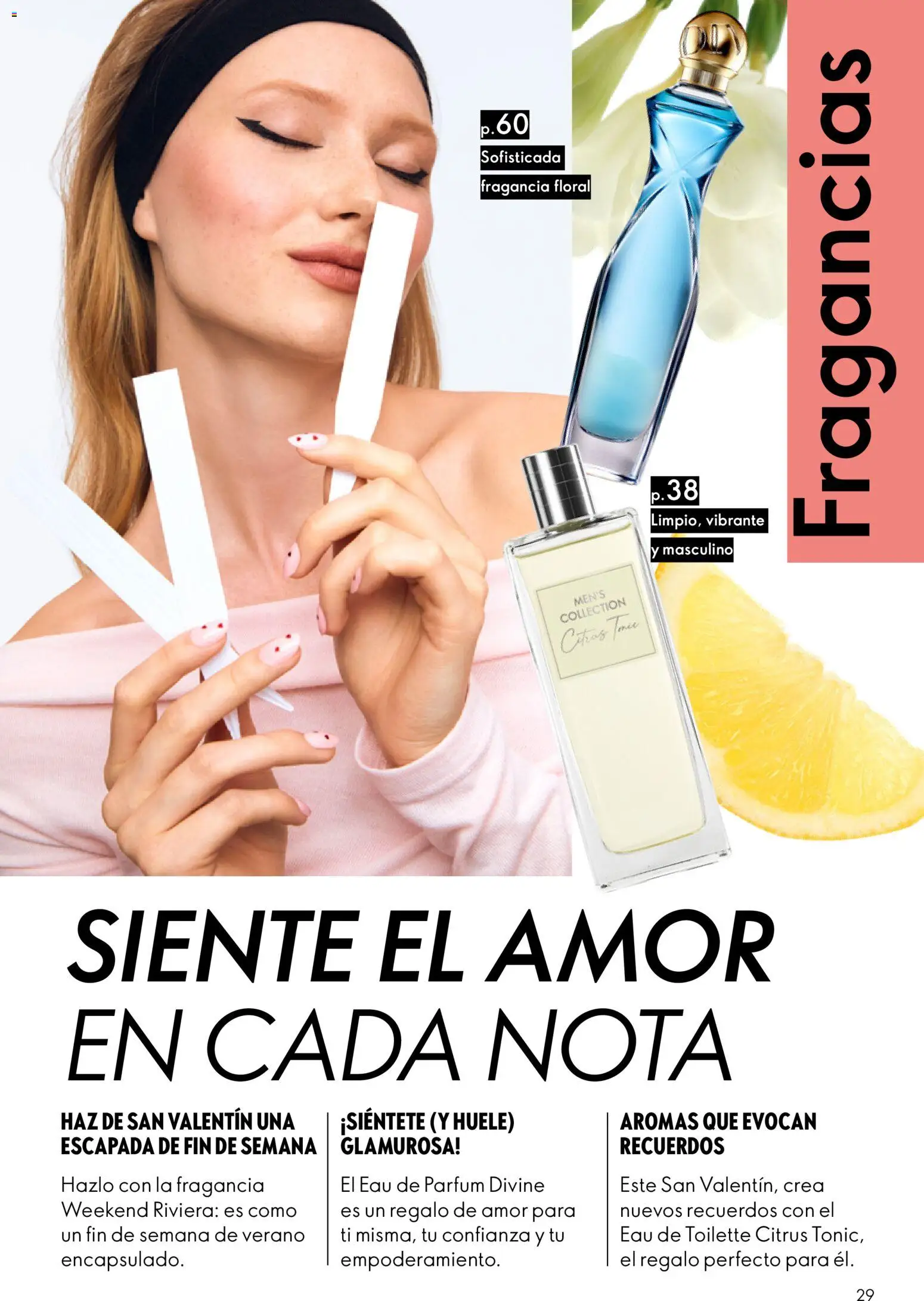 Oriflame - Catálogo Campaña 2 │ válido desde el 28.01.2026 | Página: 29 | Productos: Fragancia, Eau de toilette, Eau de parfum