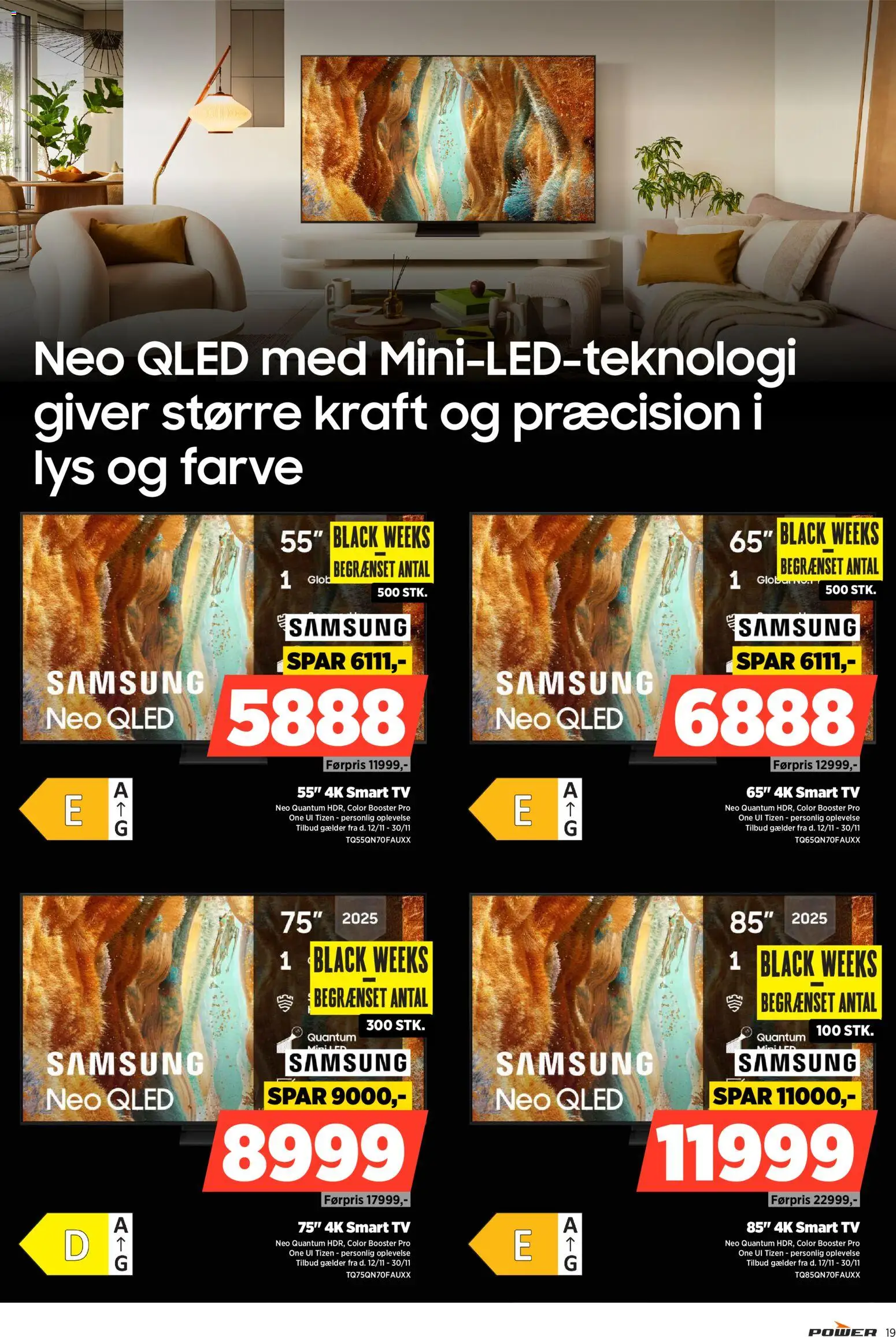 Power tilbudsavis – gyldig fra 12.11.2025 | Side: 19 | Produkter: Smart TV, TV