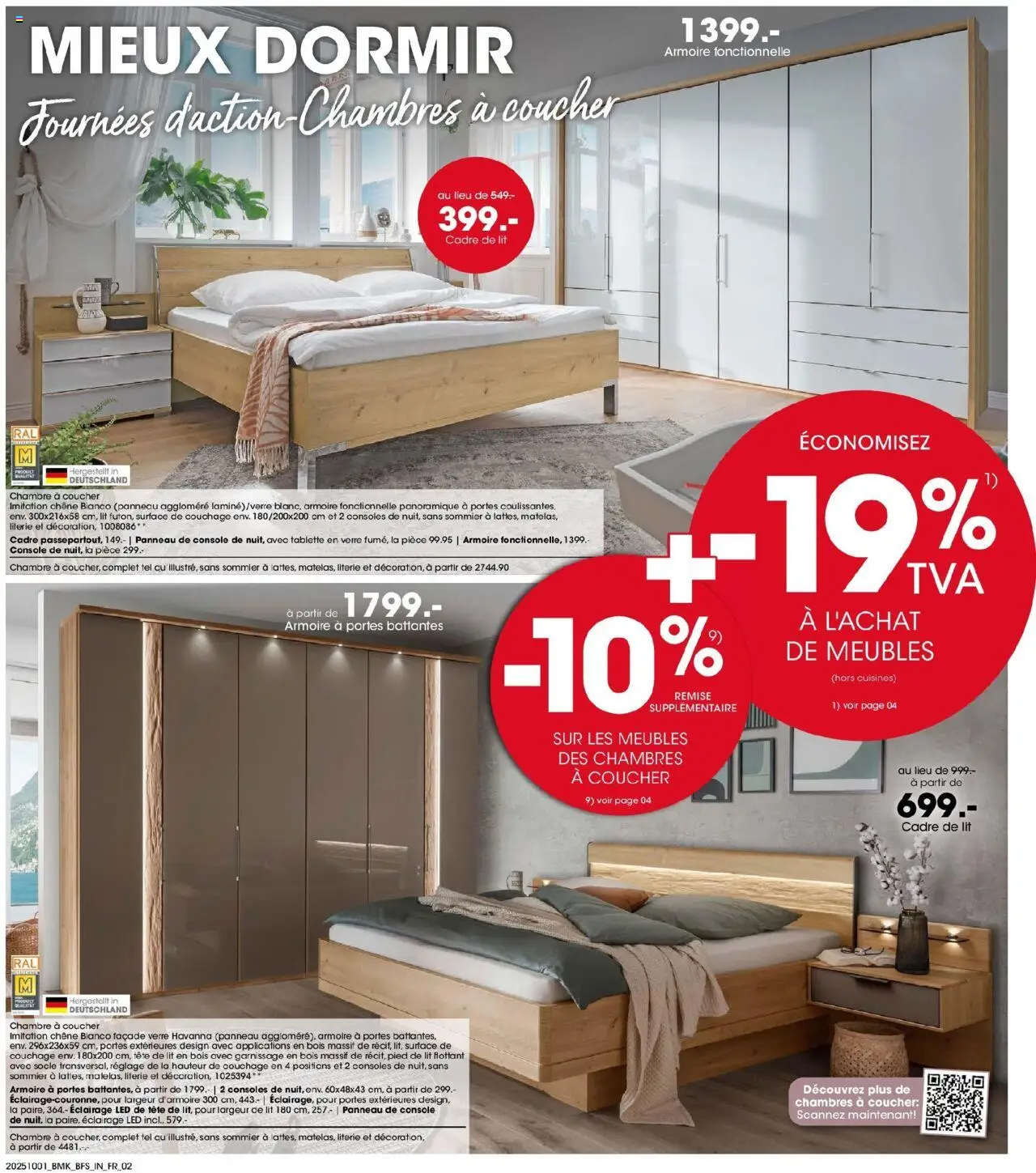 {H1} | Page: 2 | Produits: Tablette, Tête de lit, Literie, Cadre